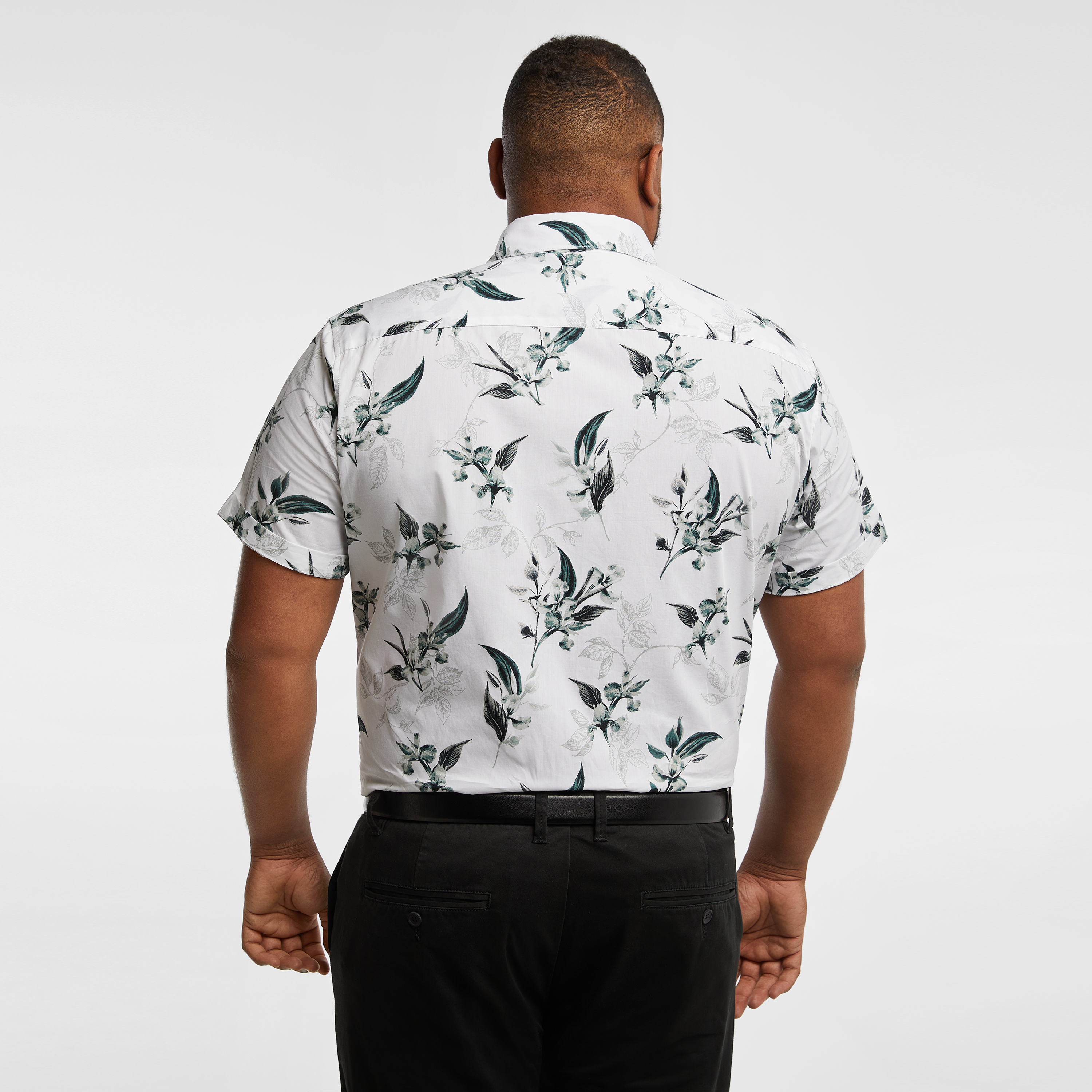 White Buckley Floral Shirt