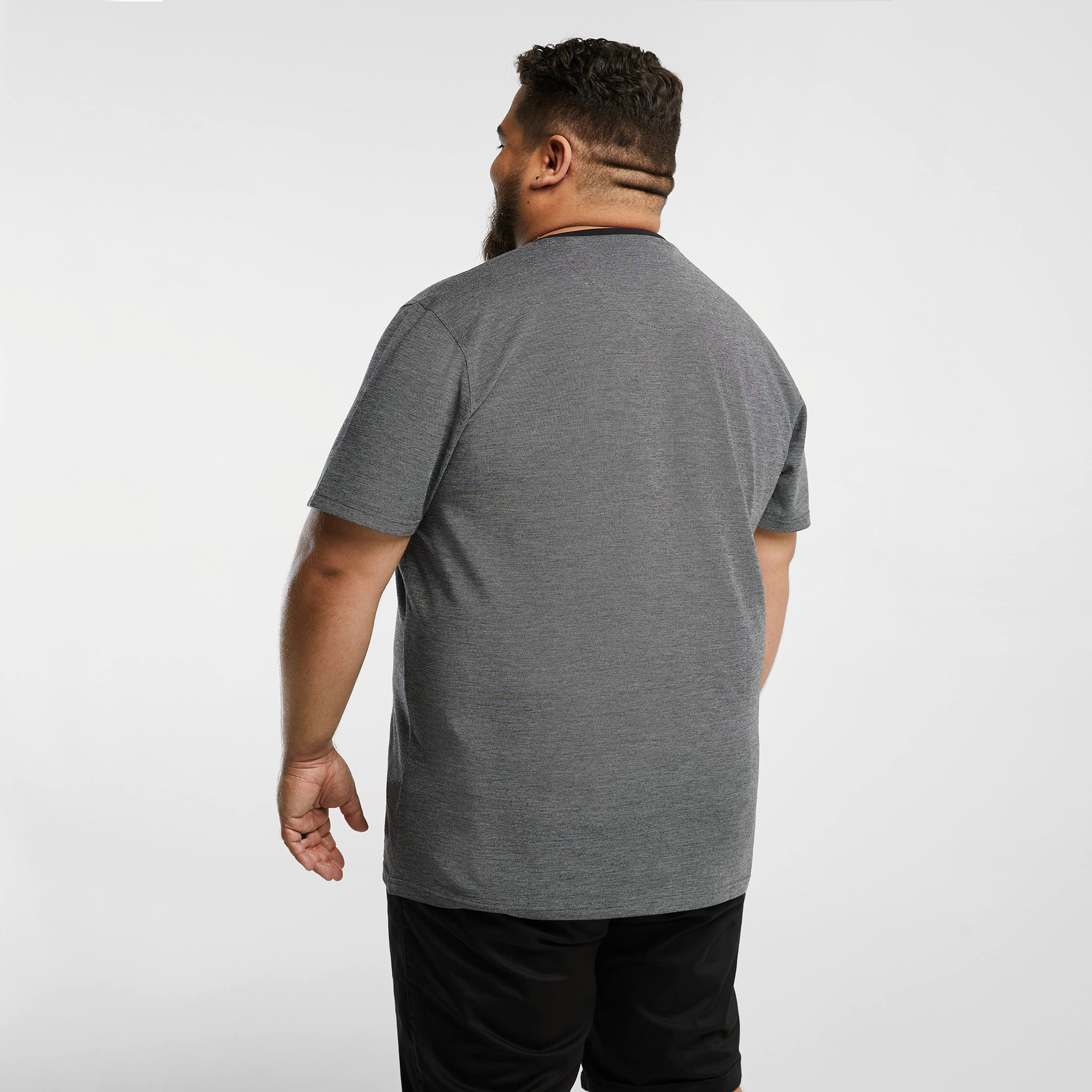Charcoal Wilson Henley Tee