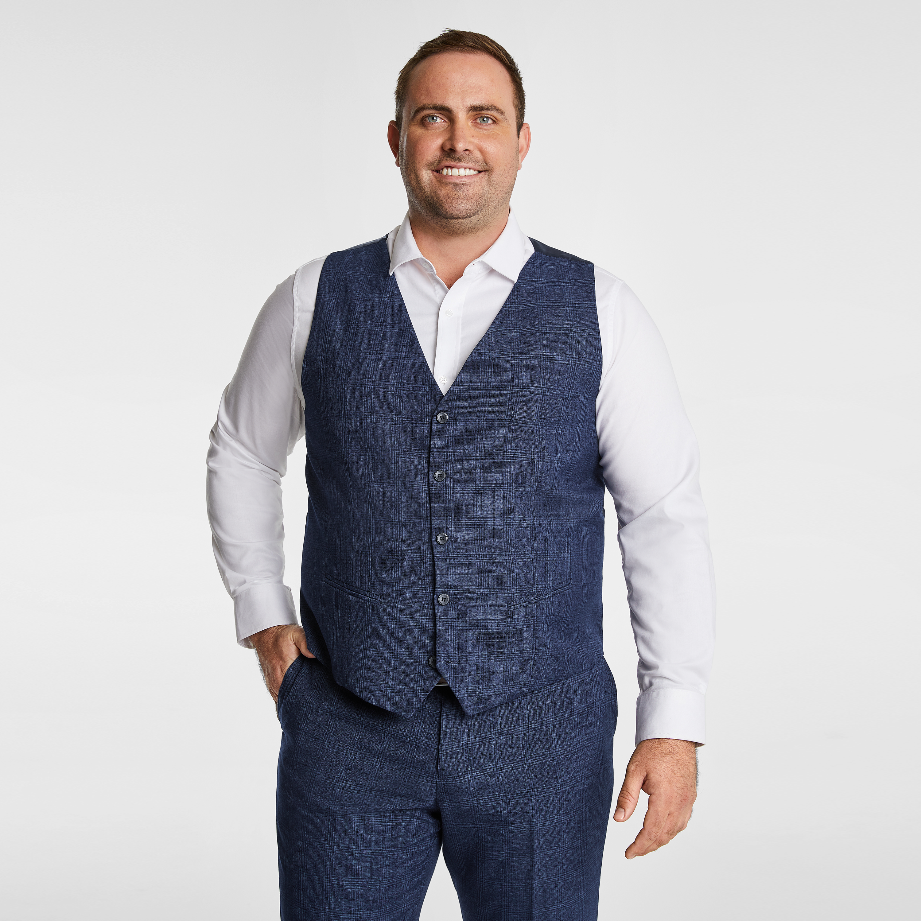 Eton Check Waistcoat