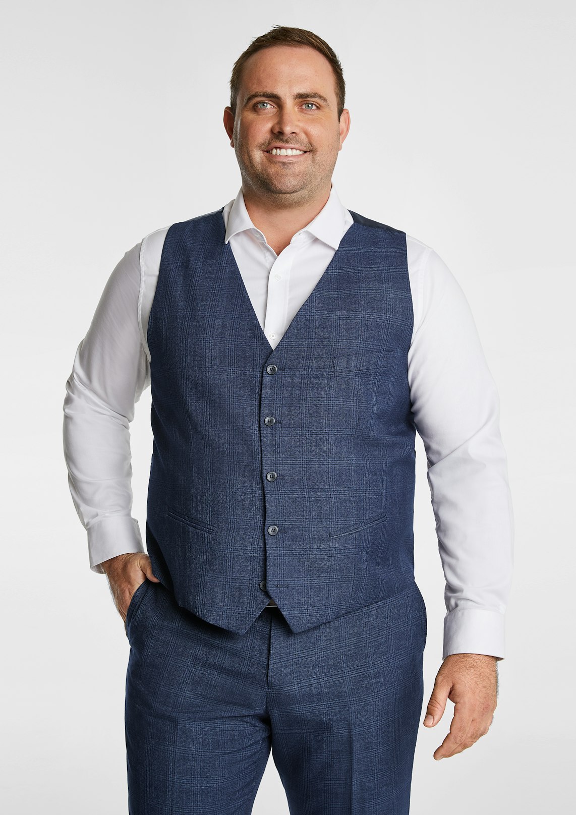 Eton Check Waistcoat