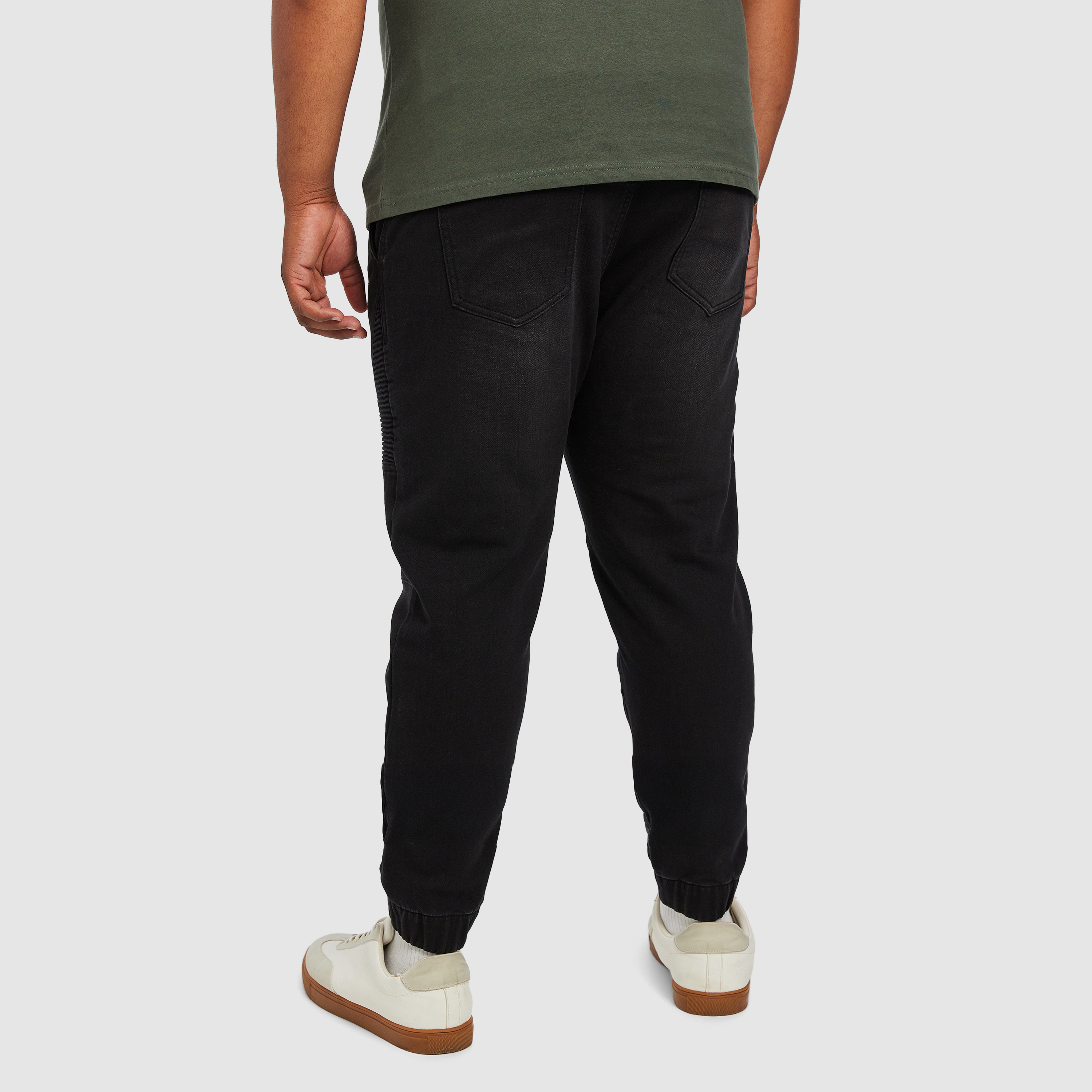 Black Onyx Denim Joggers