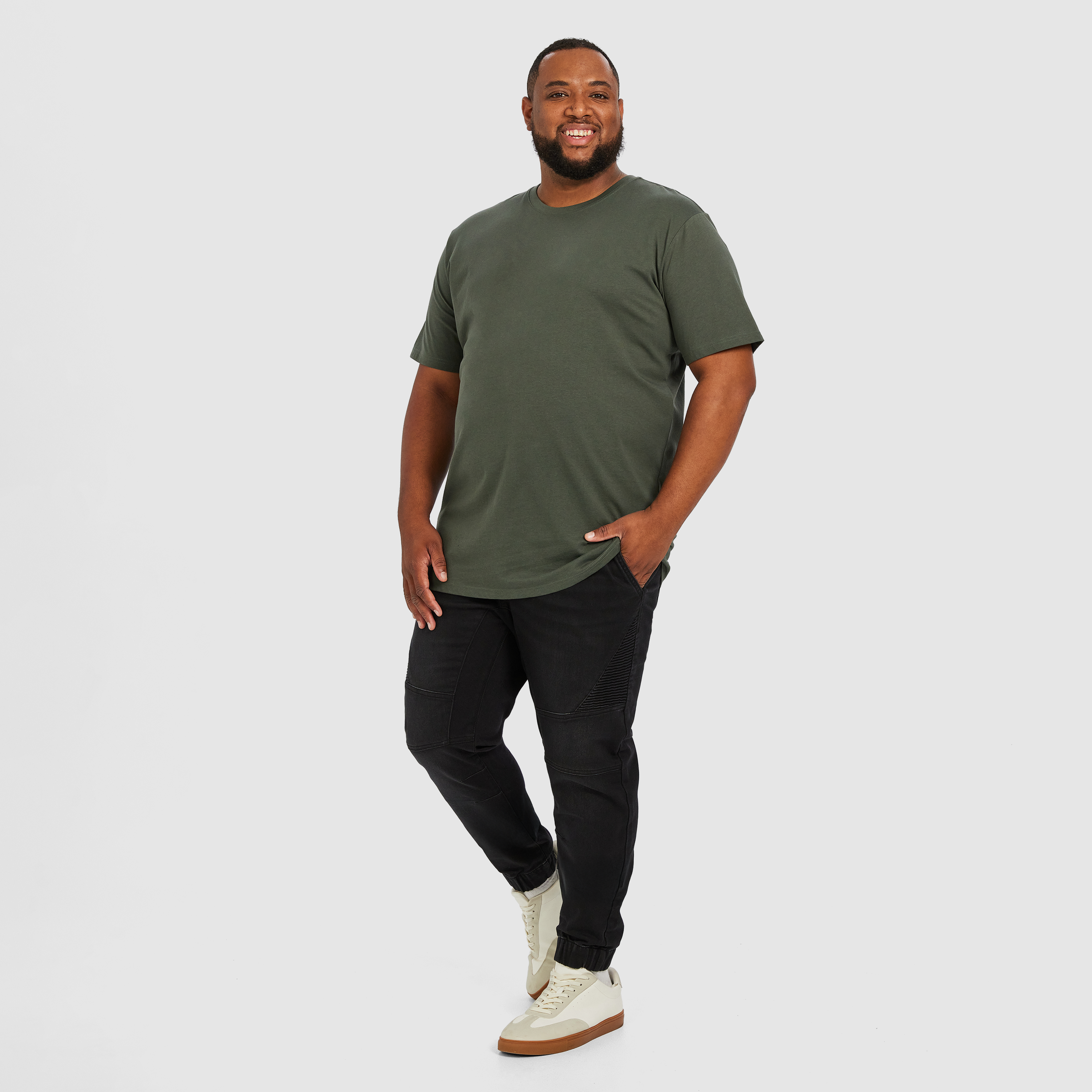 Black Onyx Denim Joggers