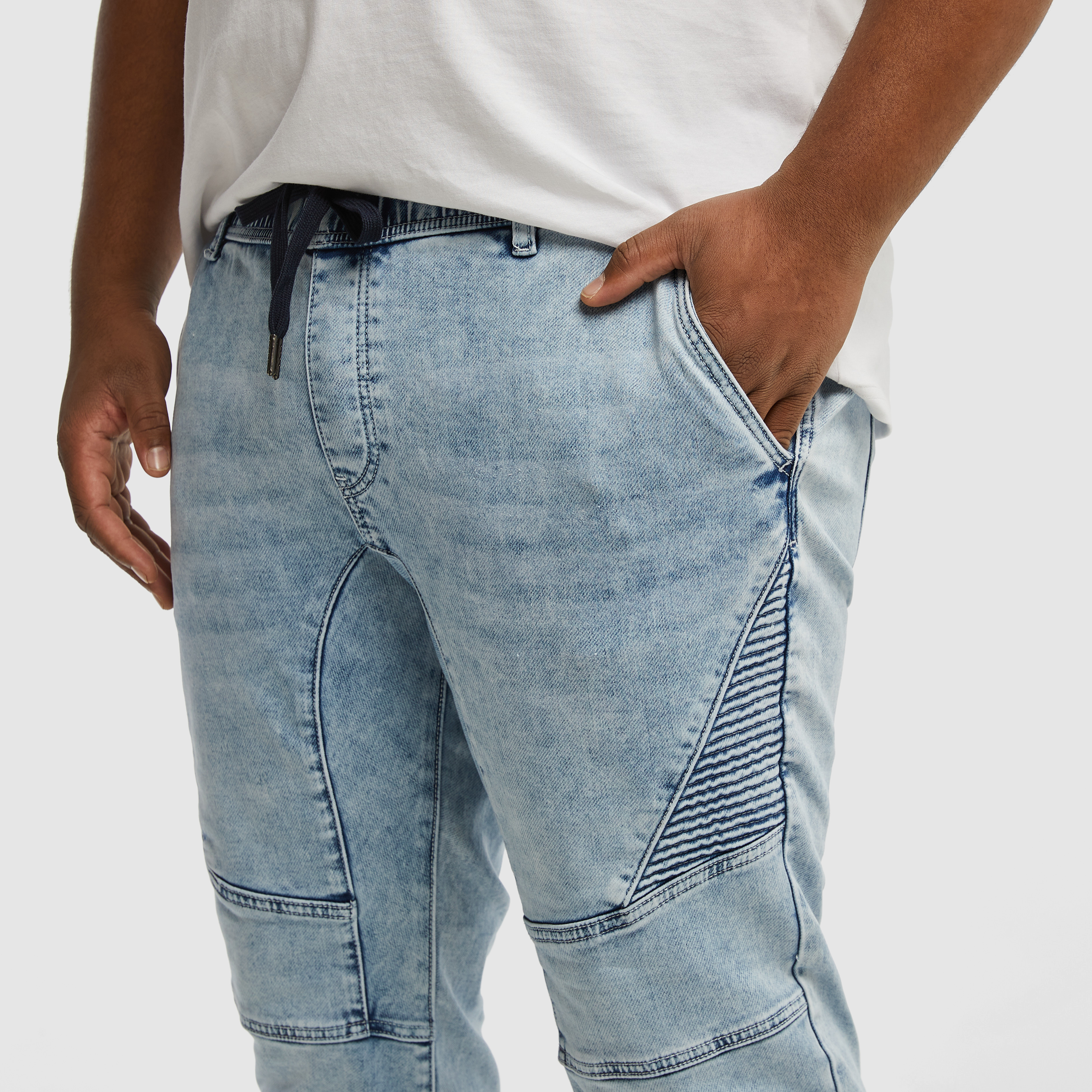 Denim Onyx Denim Joggers