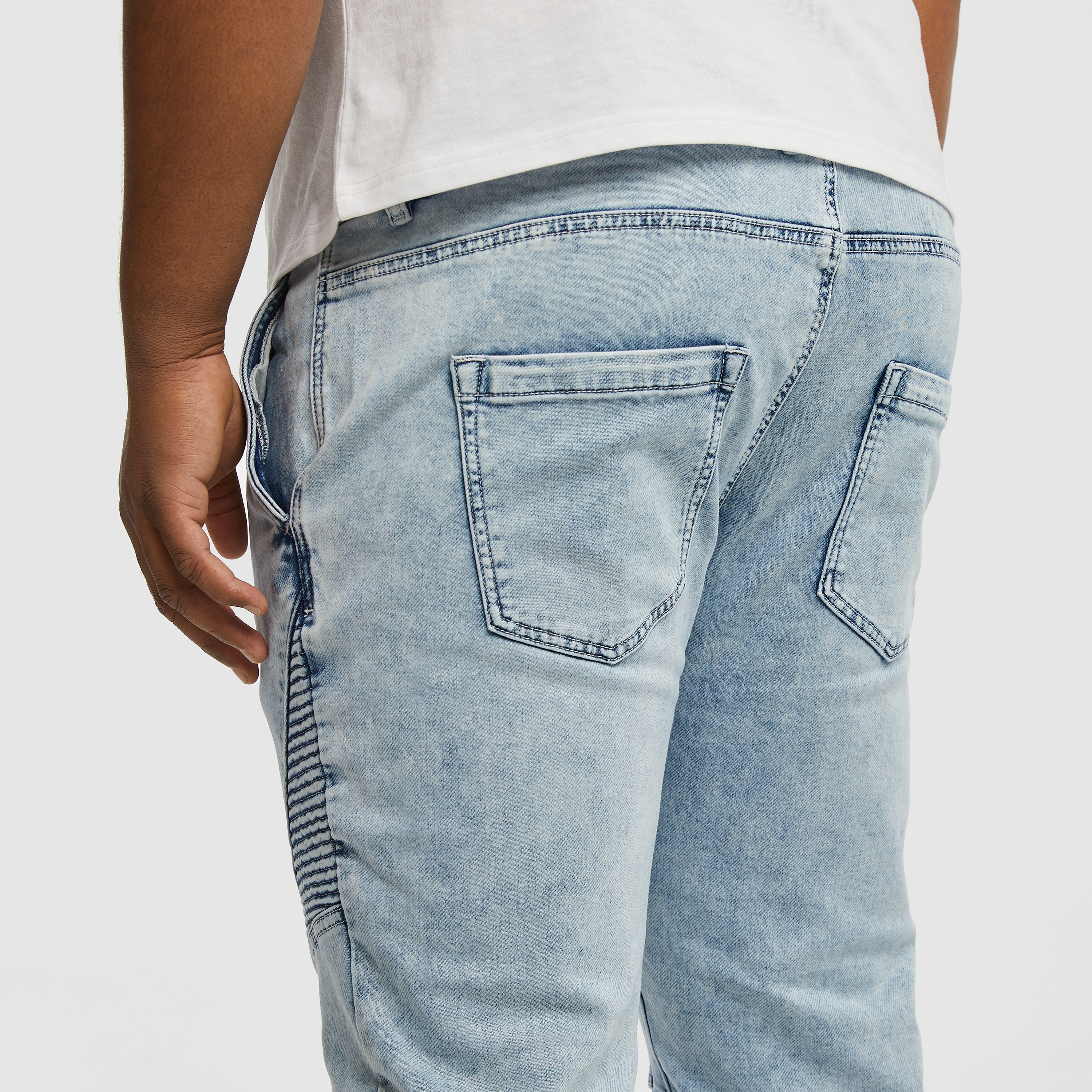 Denim Onyx Denim Joggers