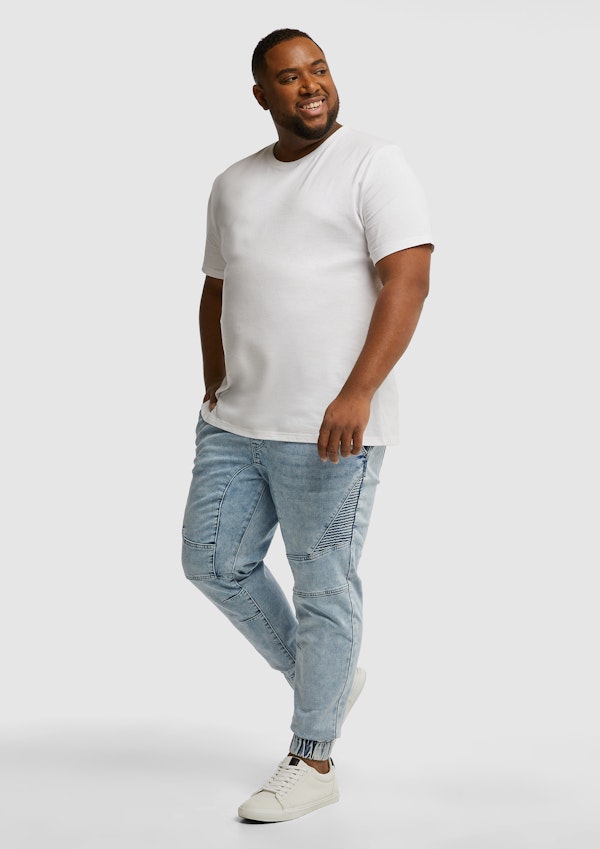 Denim Onyx Denim Joggers