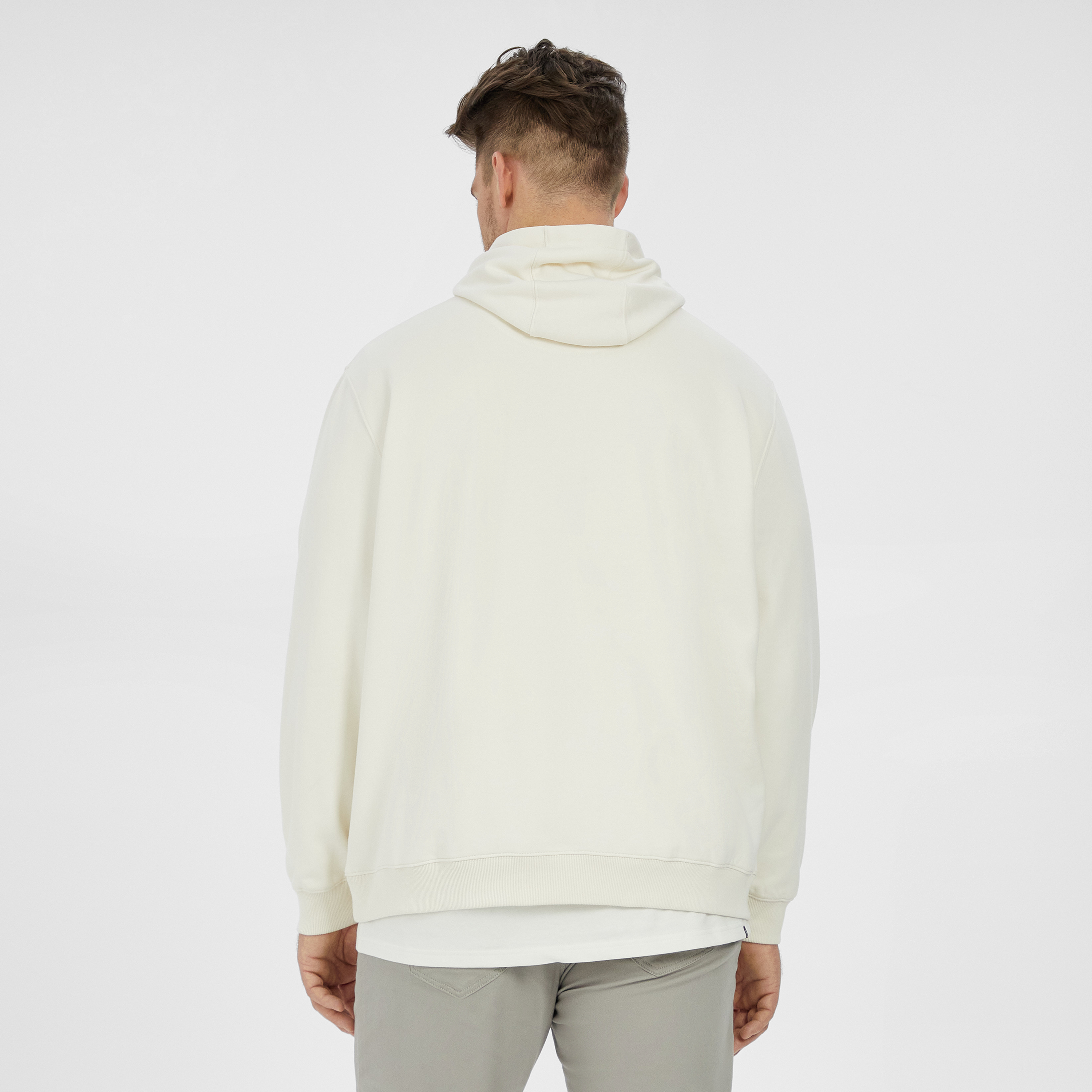 Ecru Leo Hoodie