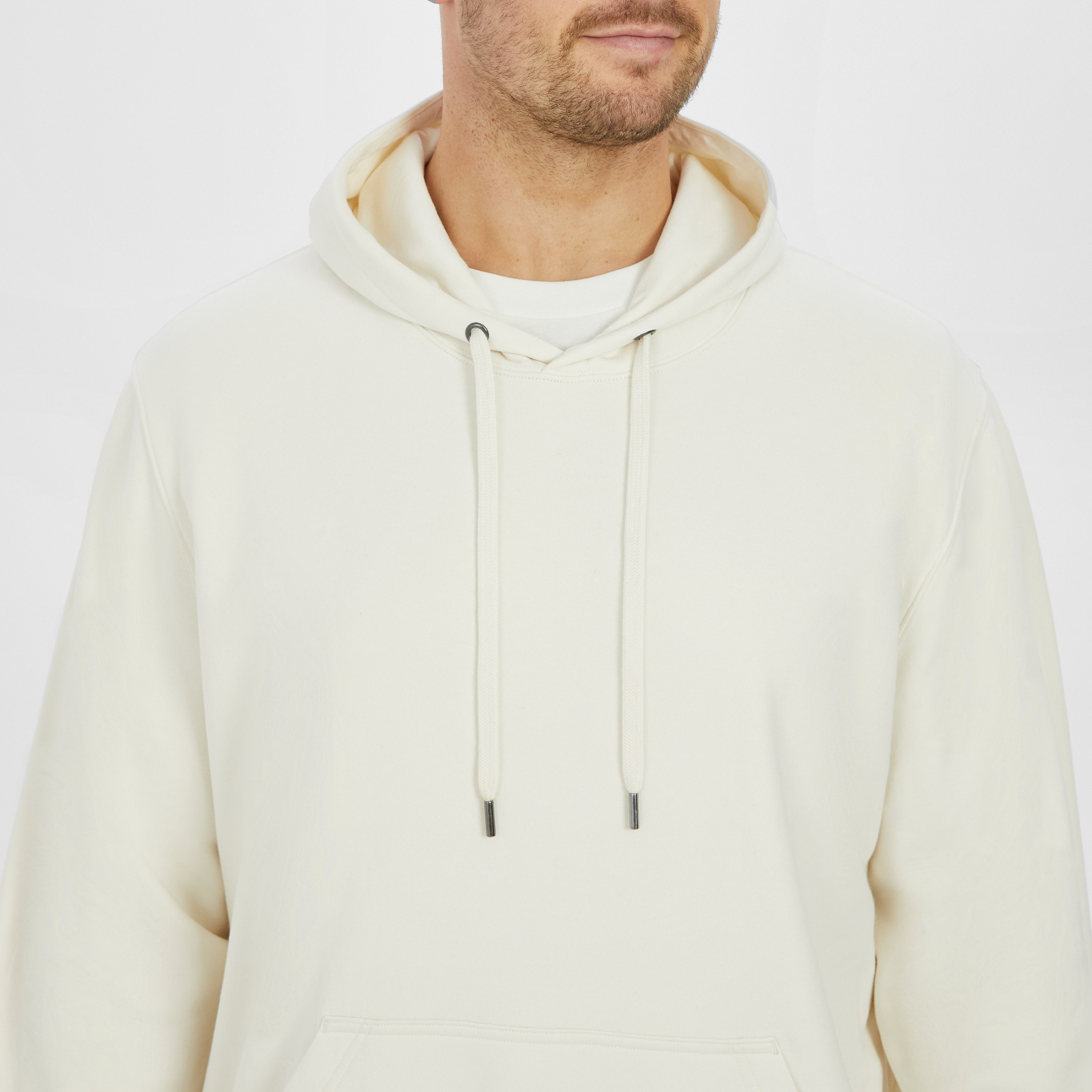 Ecru Leo Hoodie