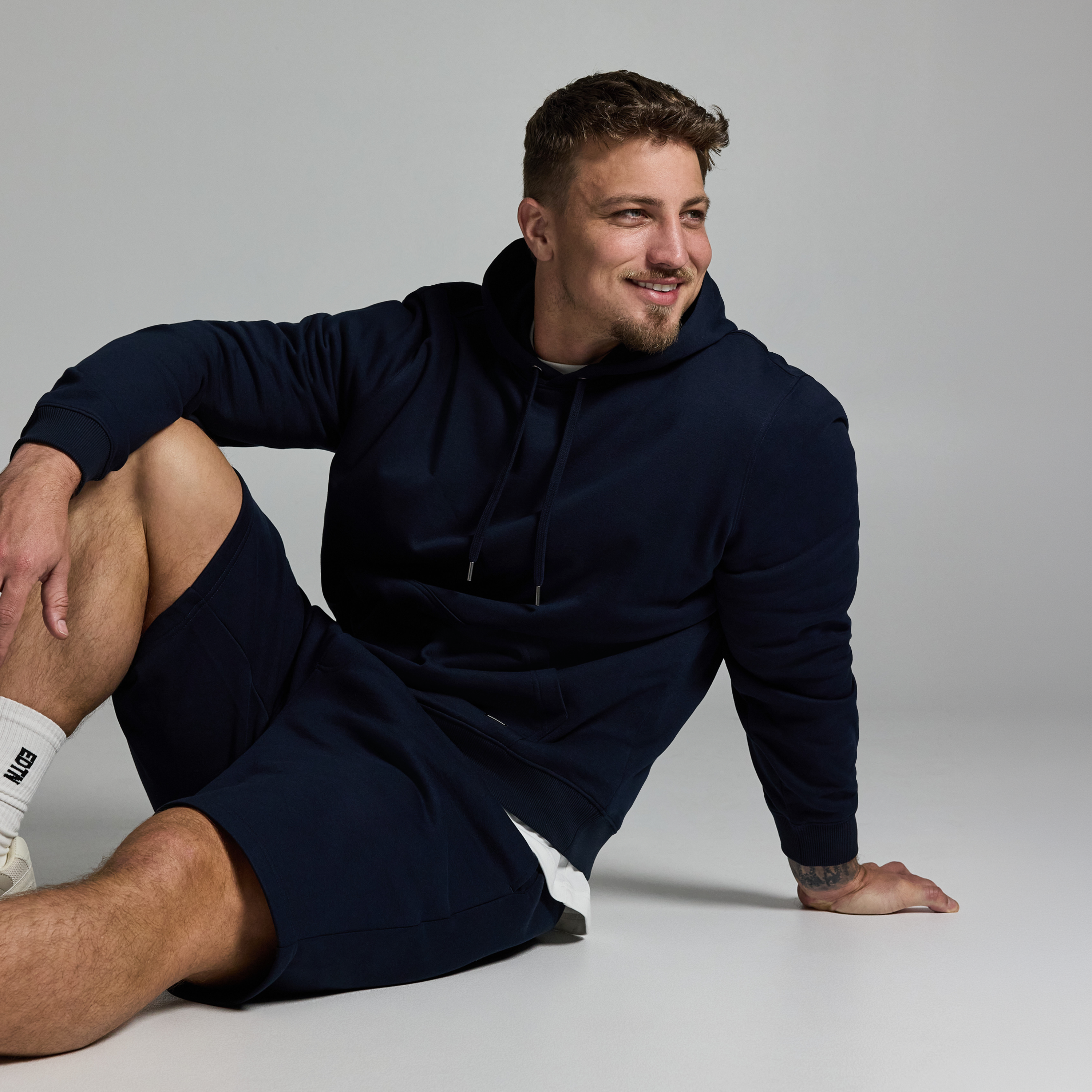 Navy Leo Hoodie