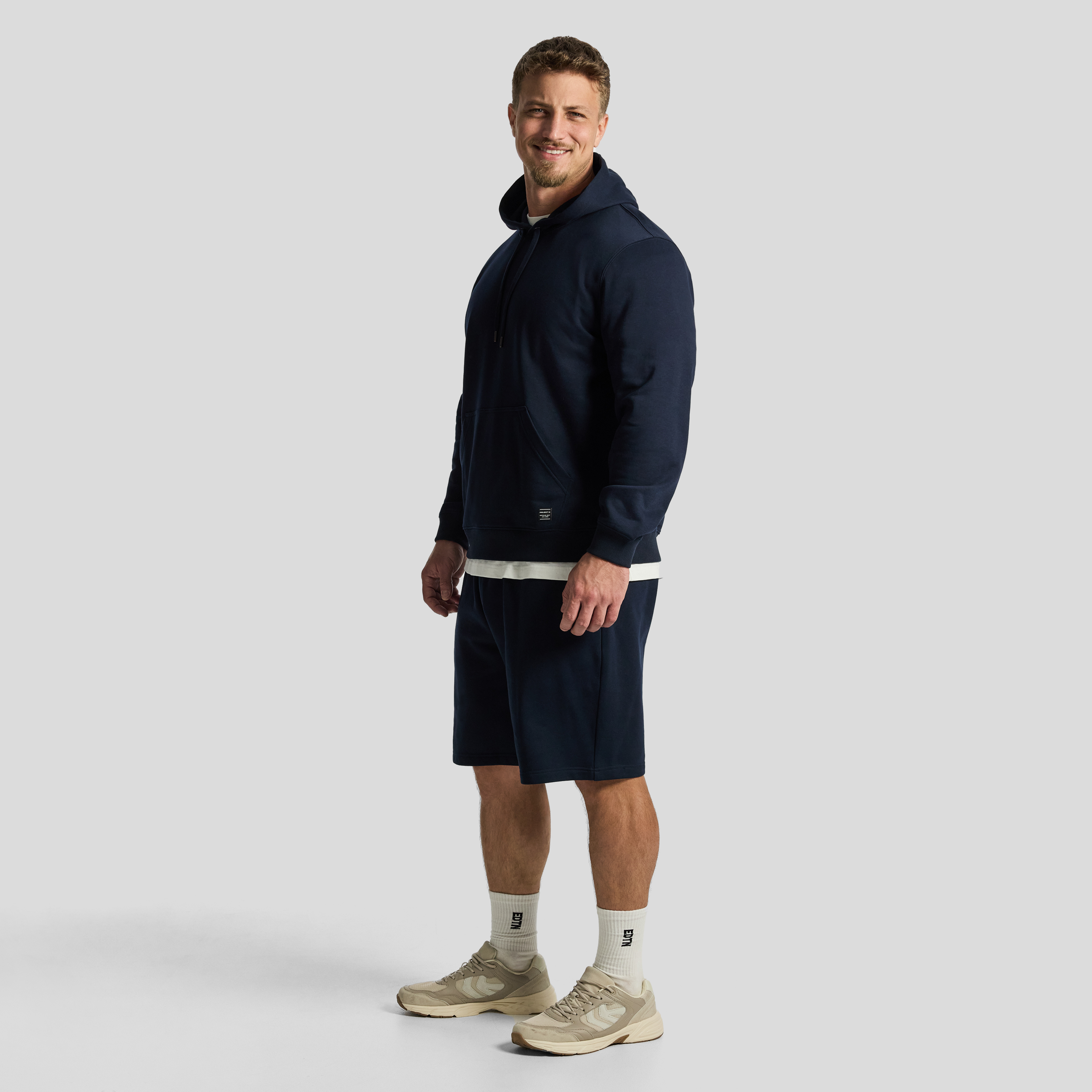 Navy Leo Hoodie