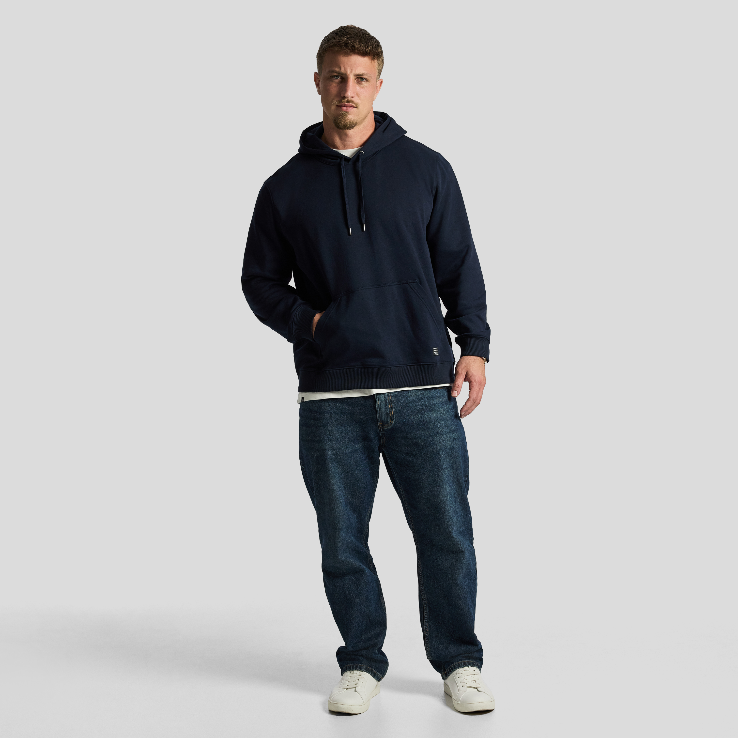 Navy Leo Hoodie