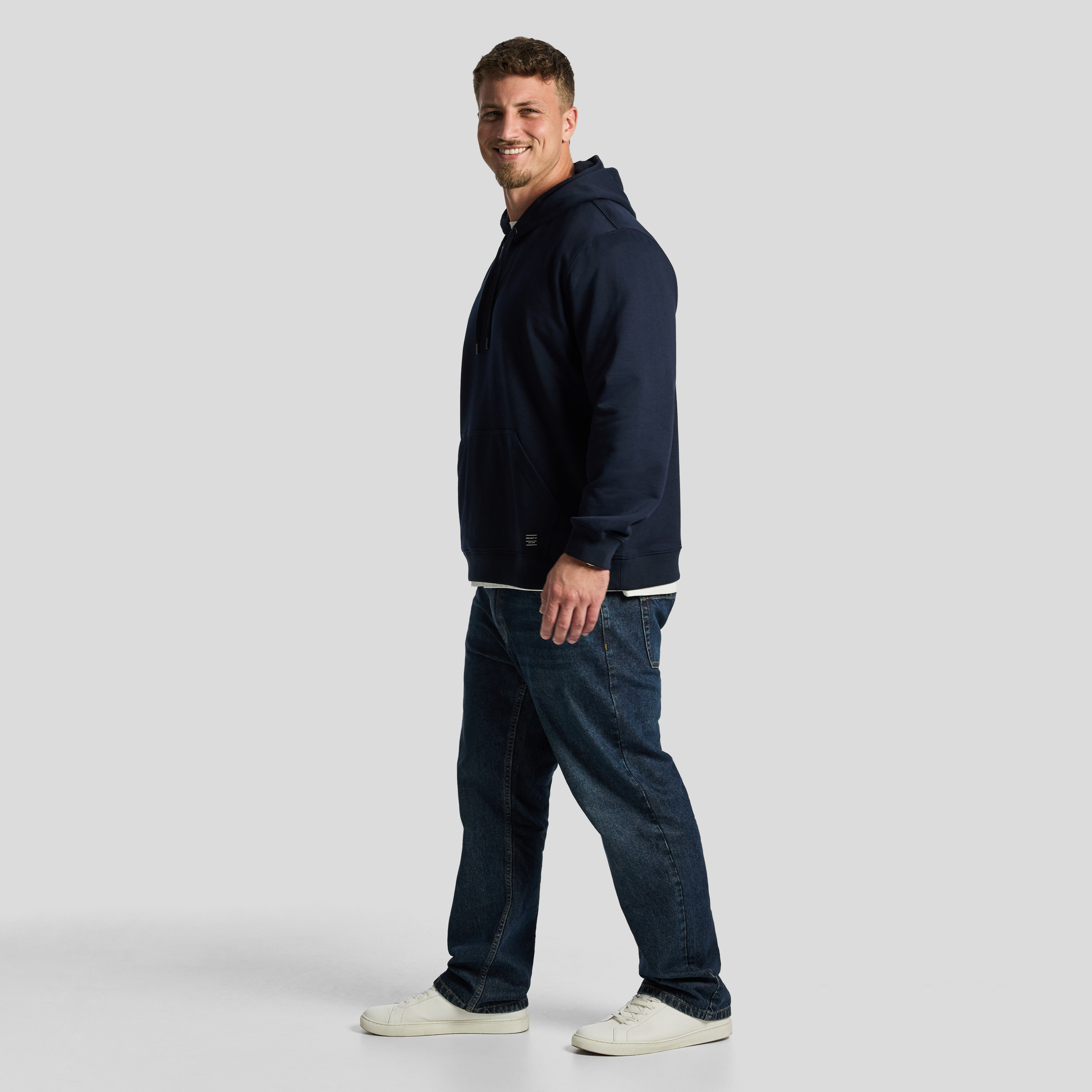 Navy Leo Hoodie