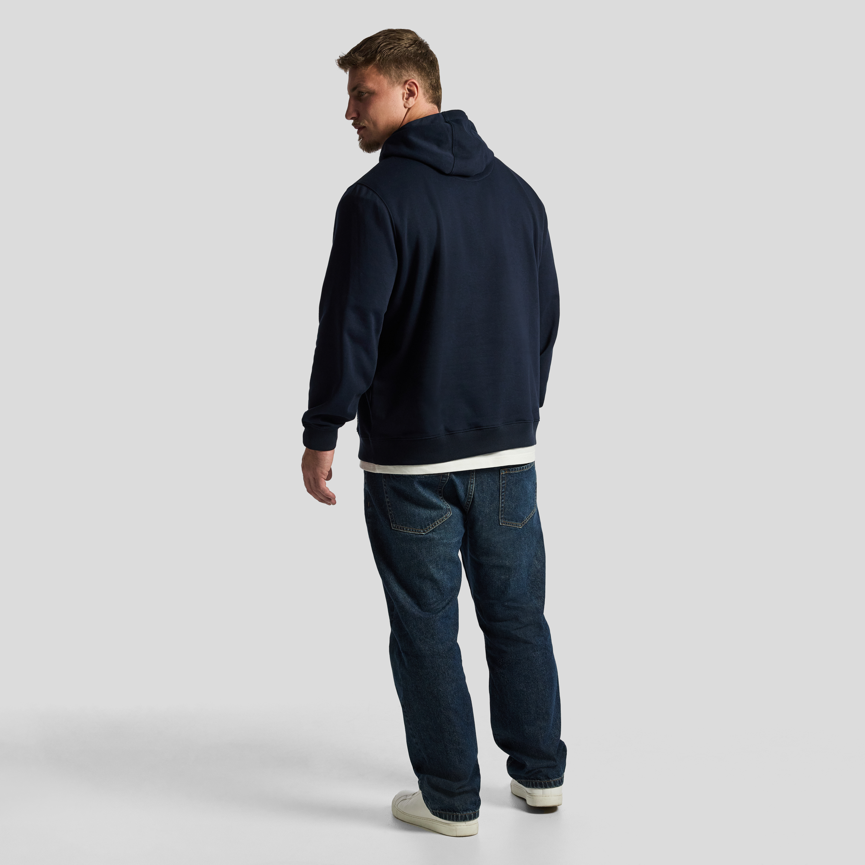 Navy Leo Hoodie