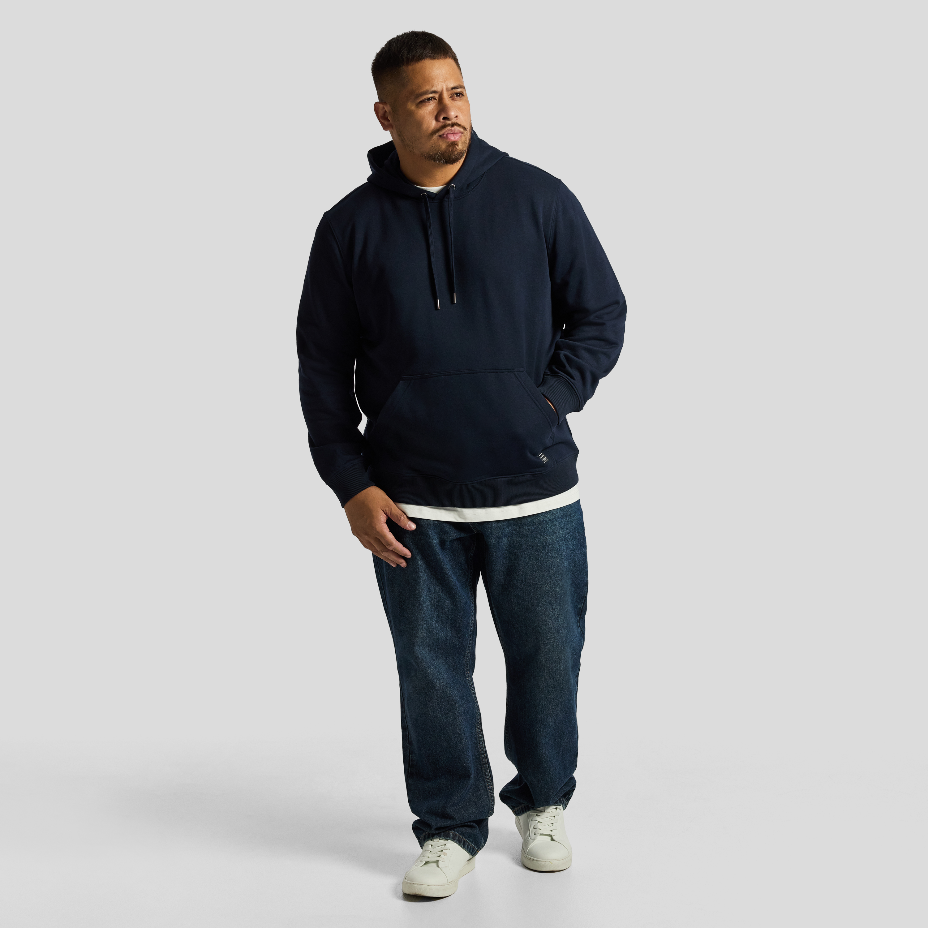 Navy Leo Hoodie