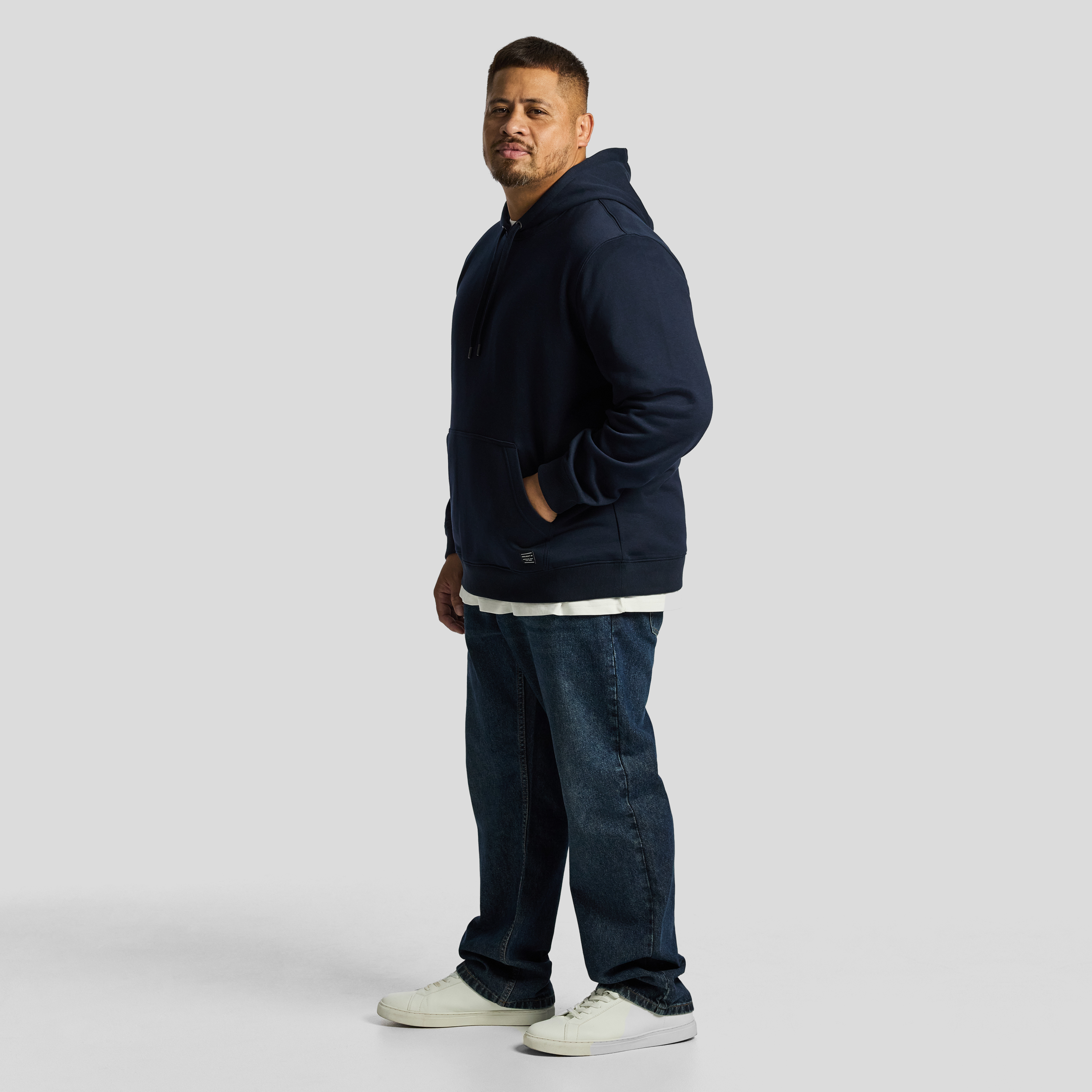Navy Leo Hoodie