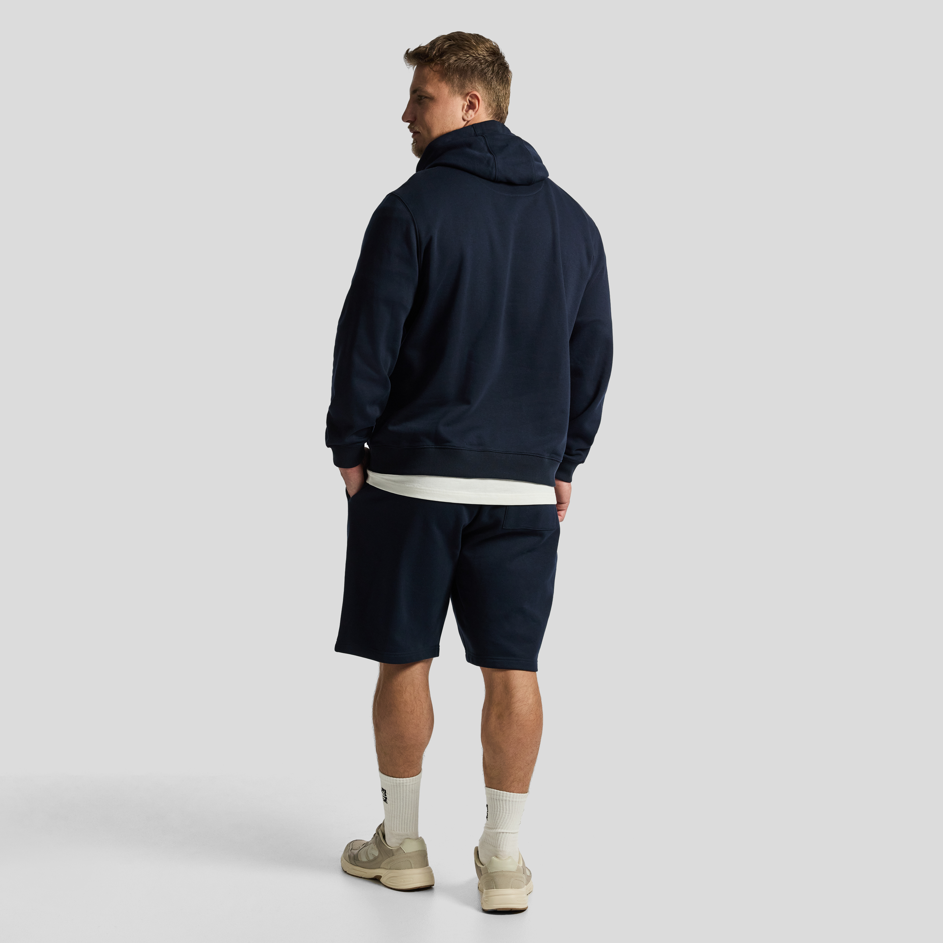 Navy Leo Hoodie