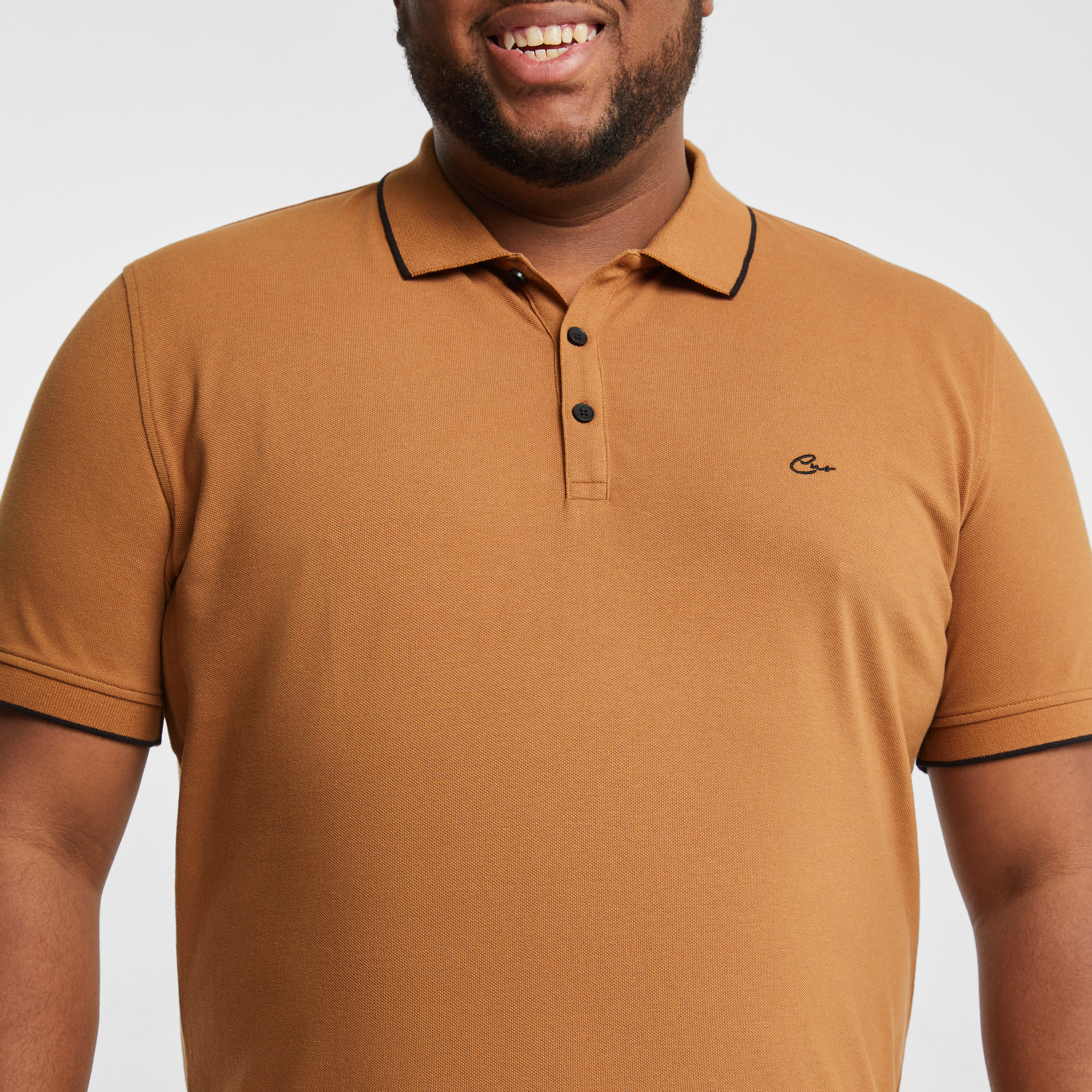 Caramel Lombard Polo Shirt