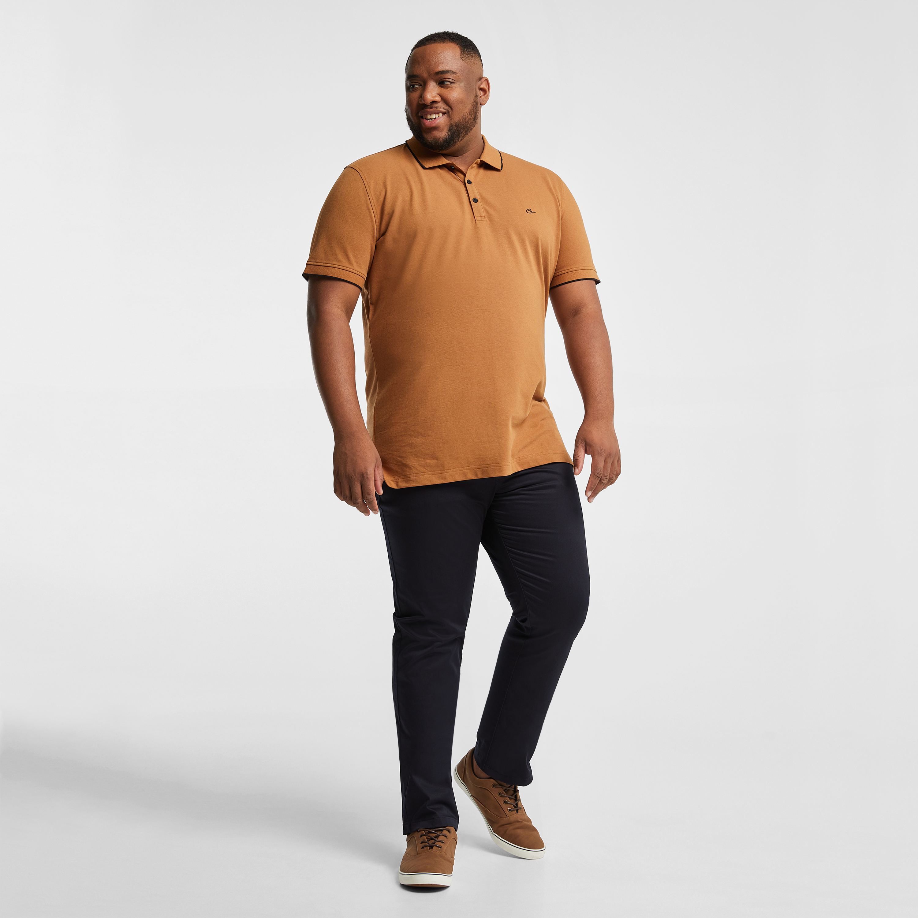 Caramel Lombard Polo Shirt