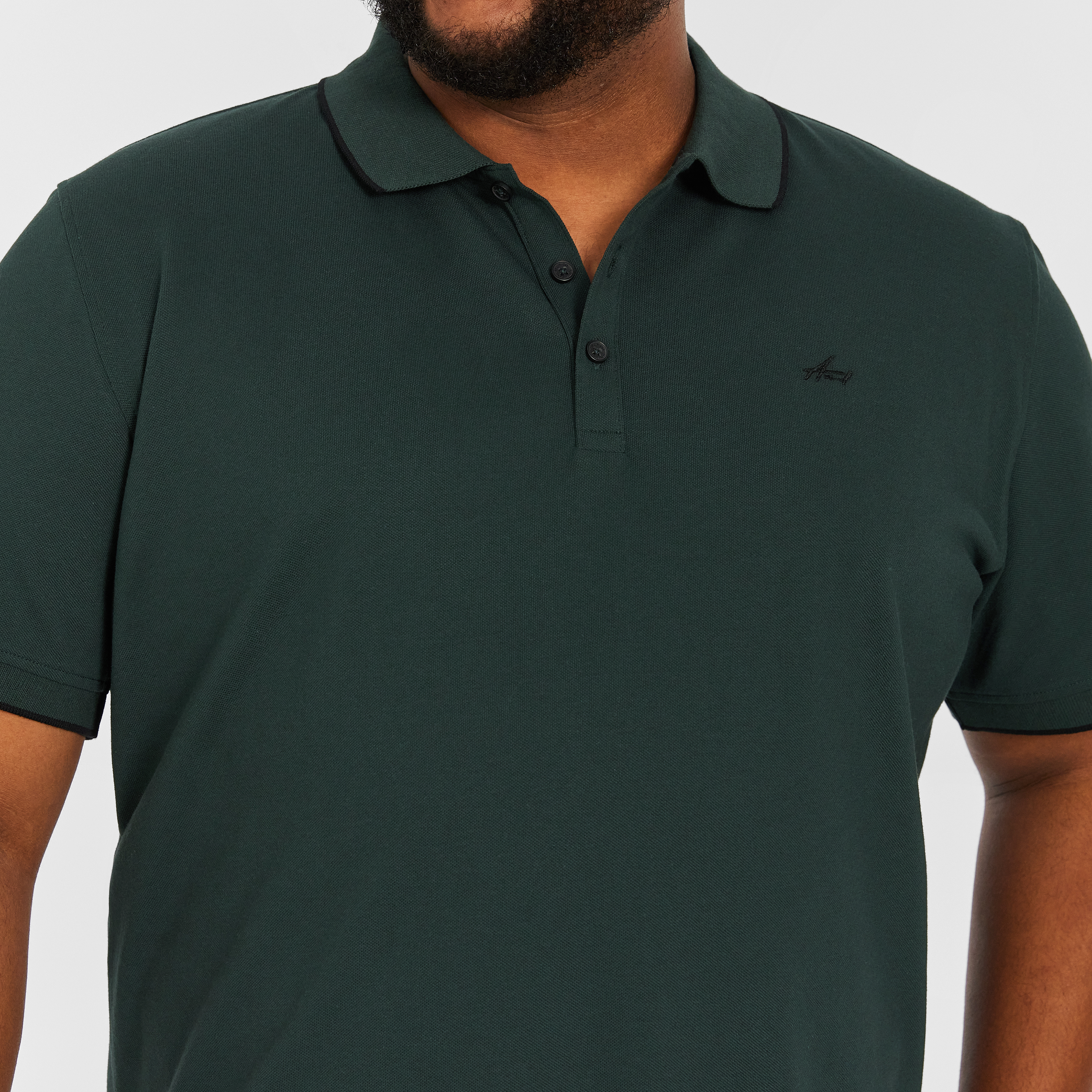 Dark Green Lombard Polo Shirt