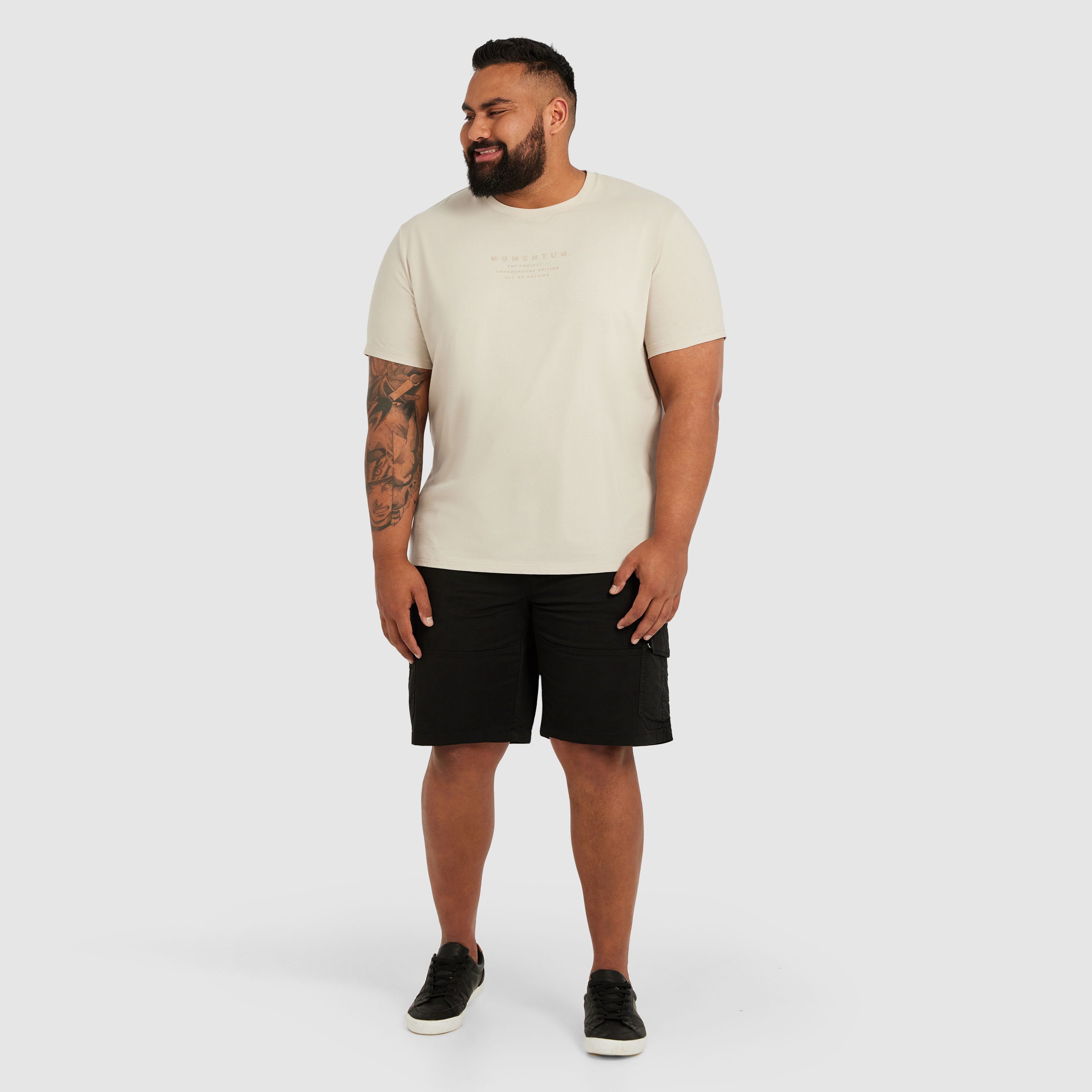 Black Coberg Cargo Short