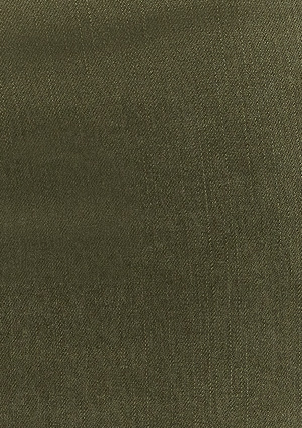 Khaki Xavier Elastic Waist Shorts