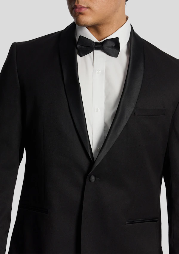 Black Diamond Shawl Collar Tuxedo