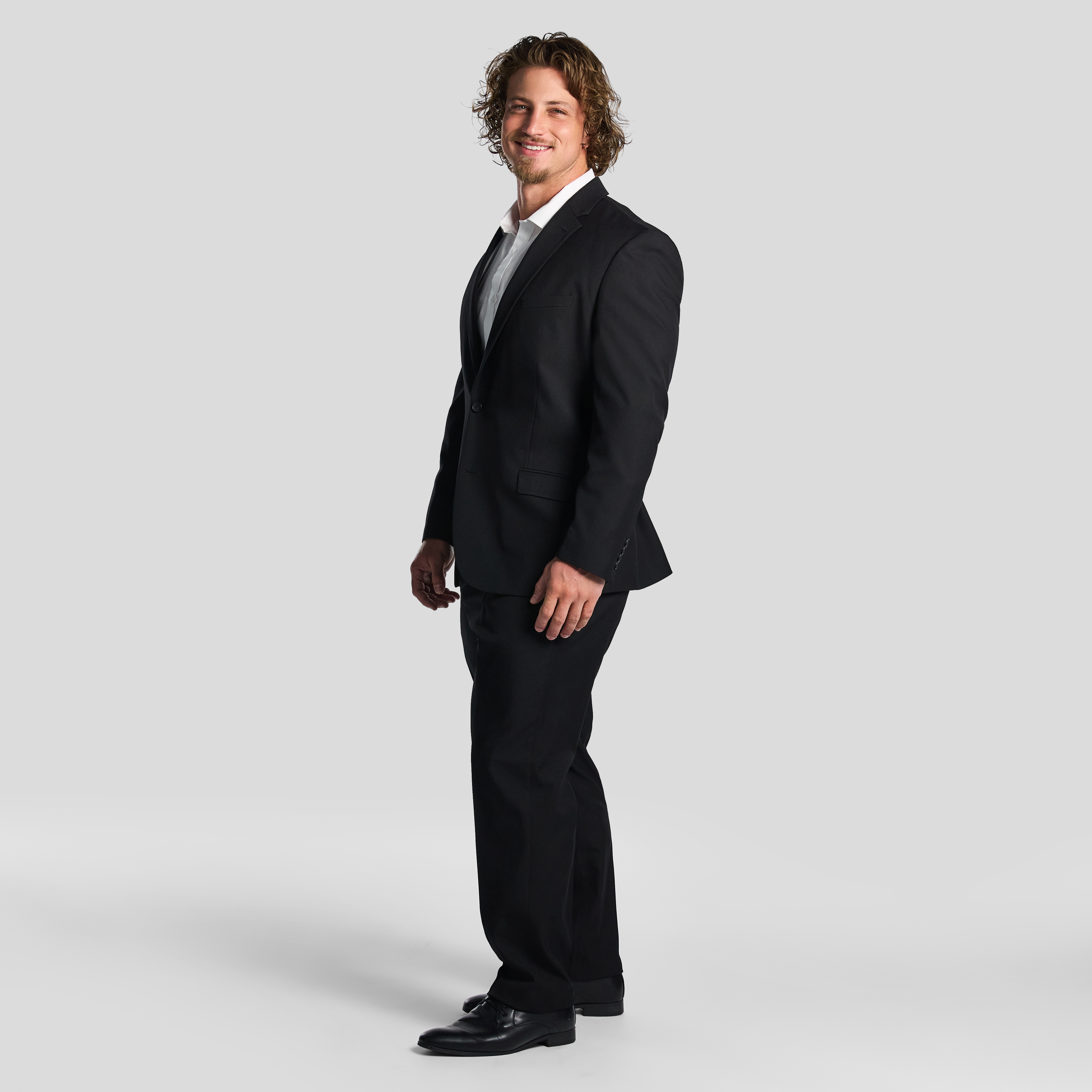 Black Hexham Classic Suit Jacket