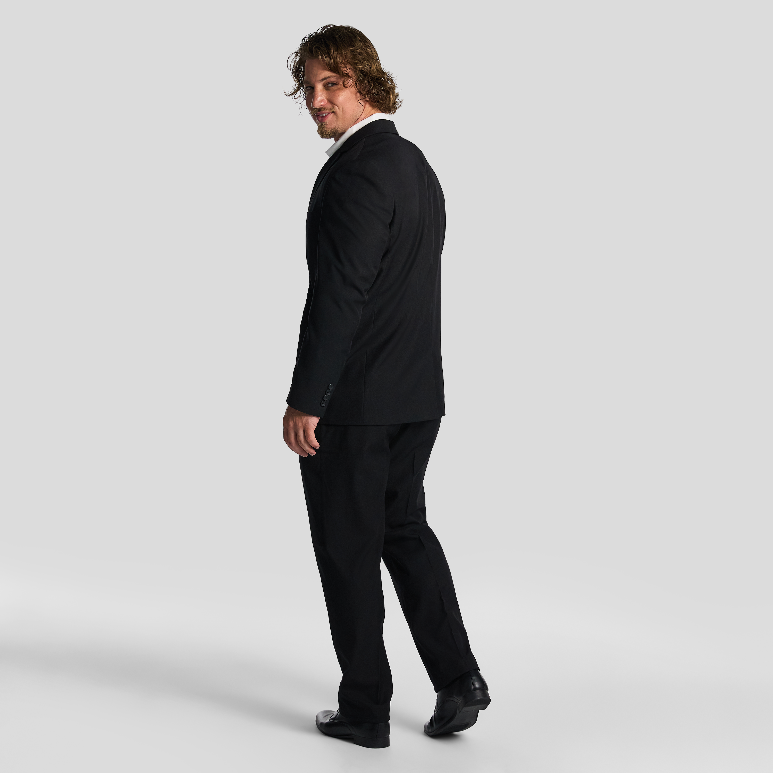 Black Hexham Classic Suit Jacket