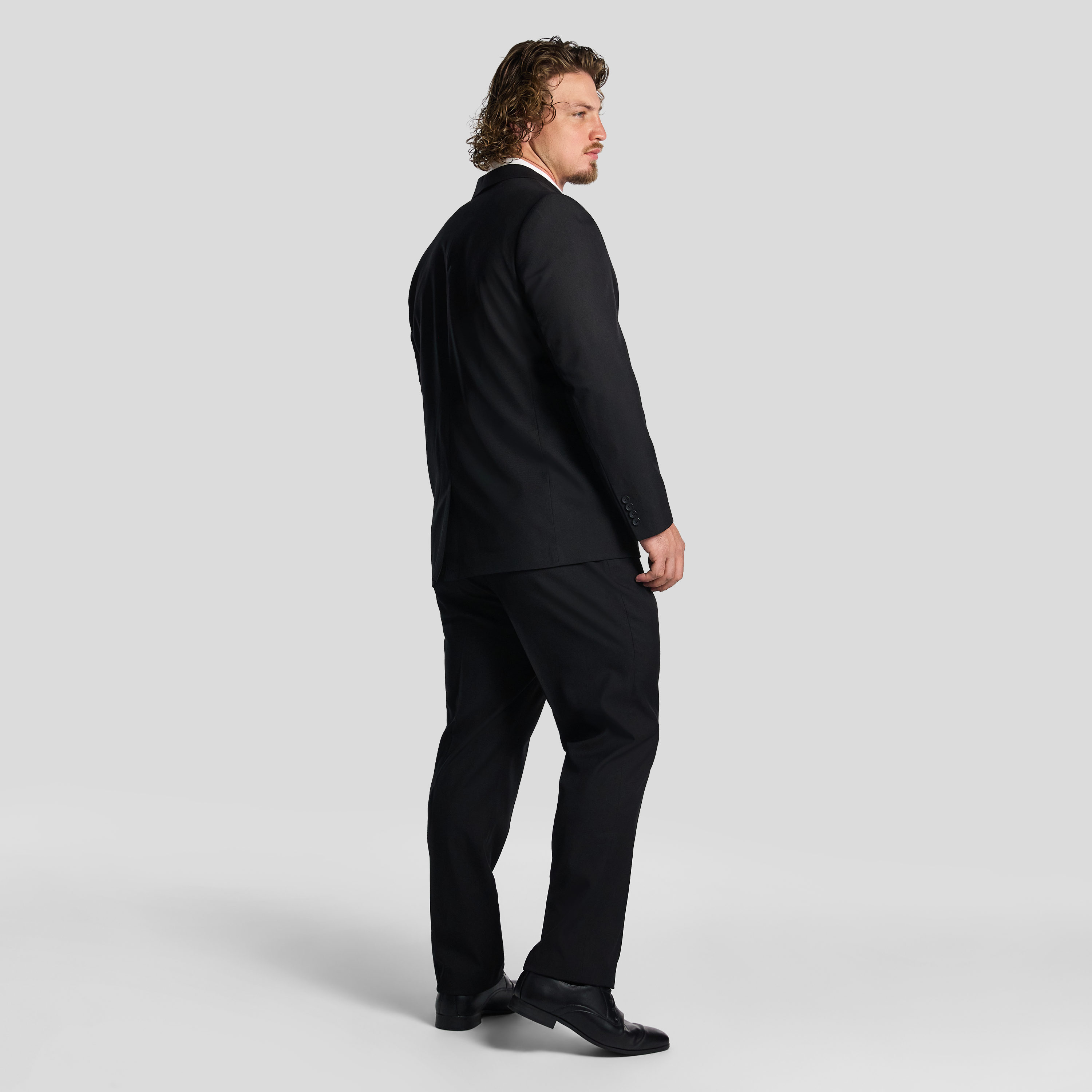 Black Hexham Classic Suit Jacket