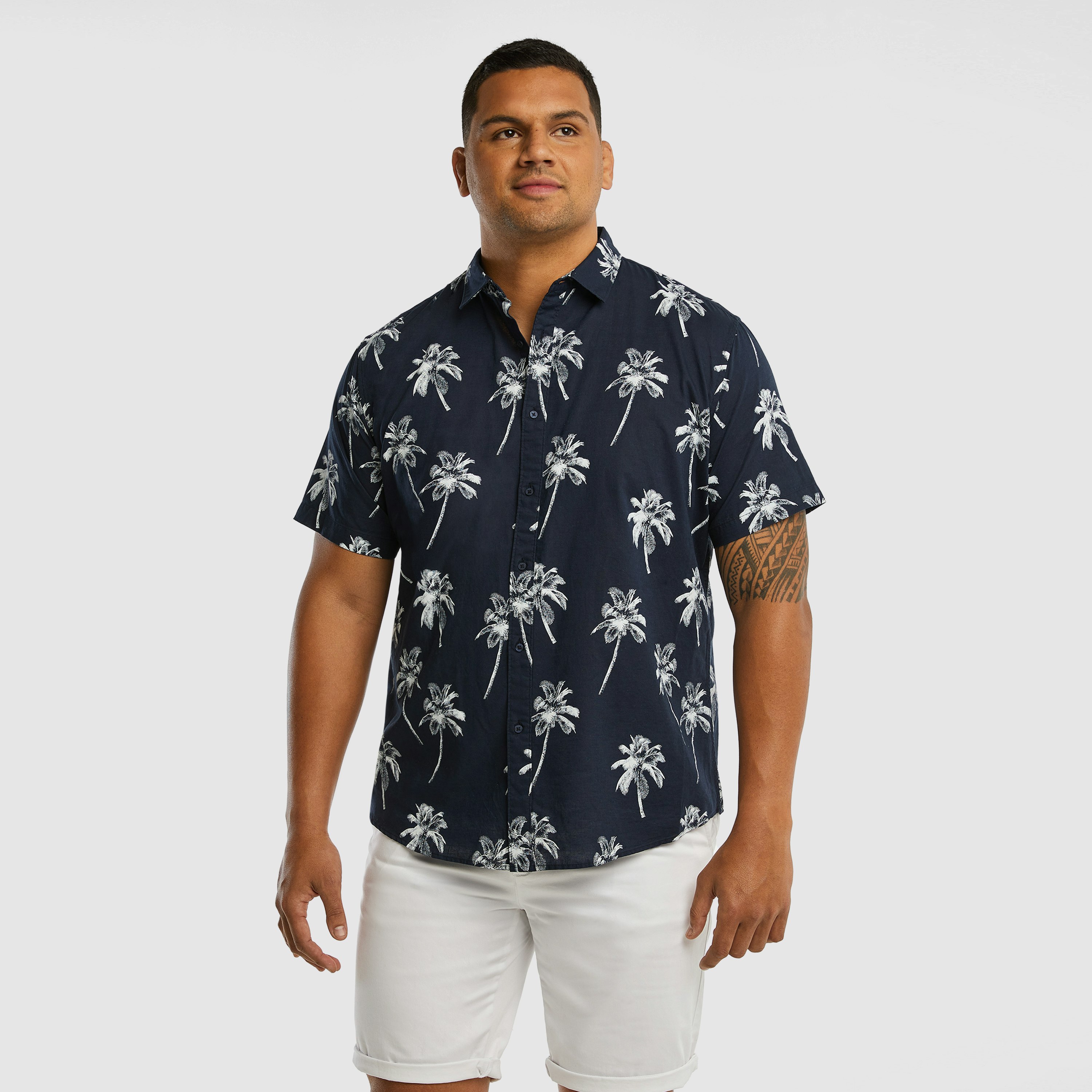 Navy Everglades Floral Shirt | AXL+CO by Connor