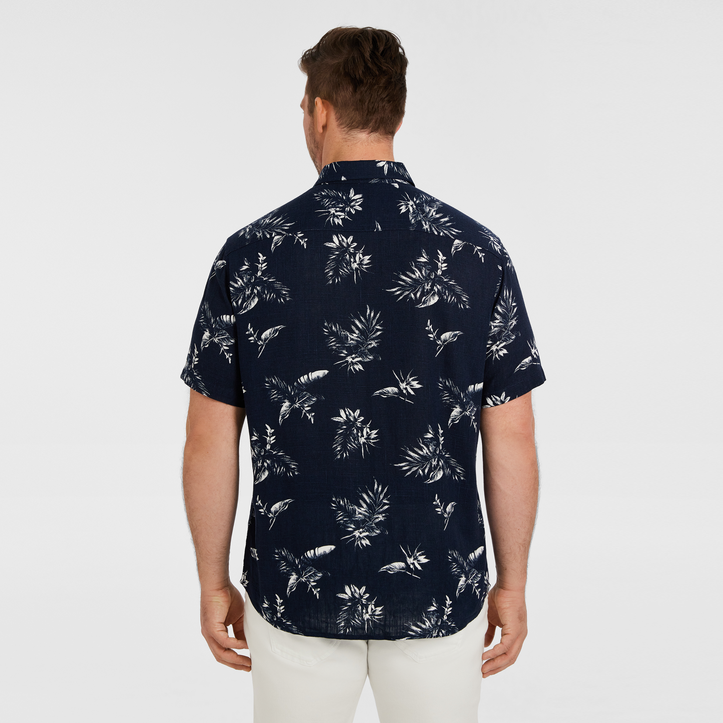 Navy Wilshire Floral Shirt