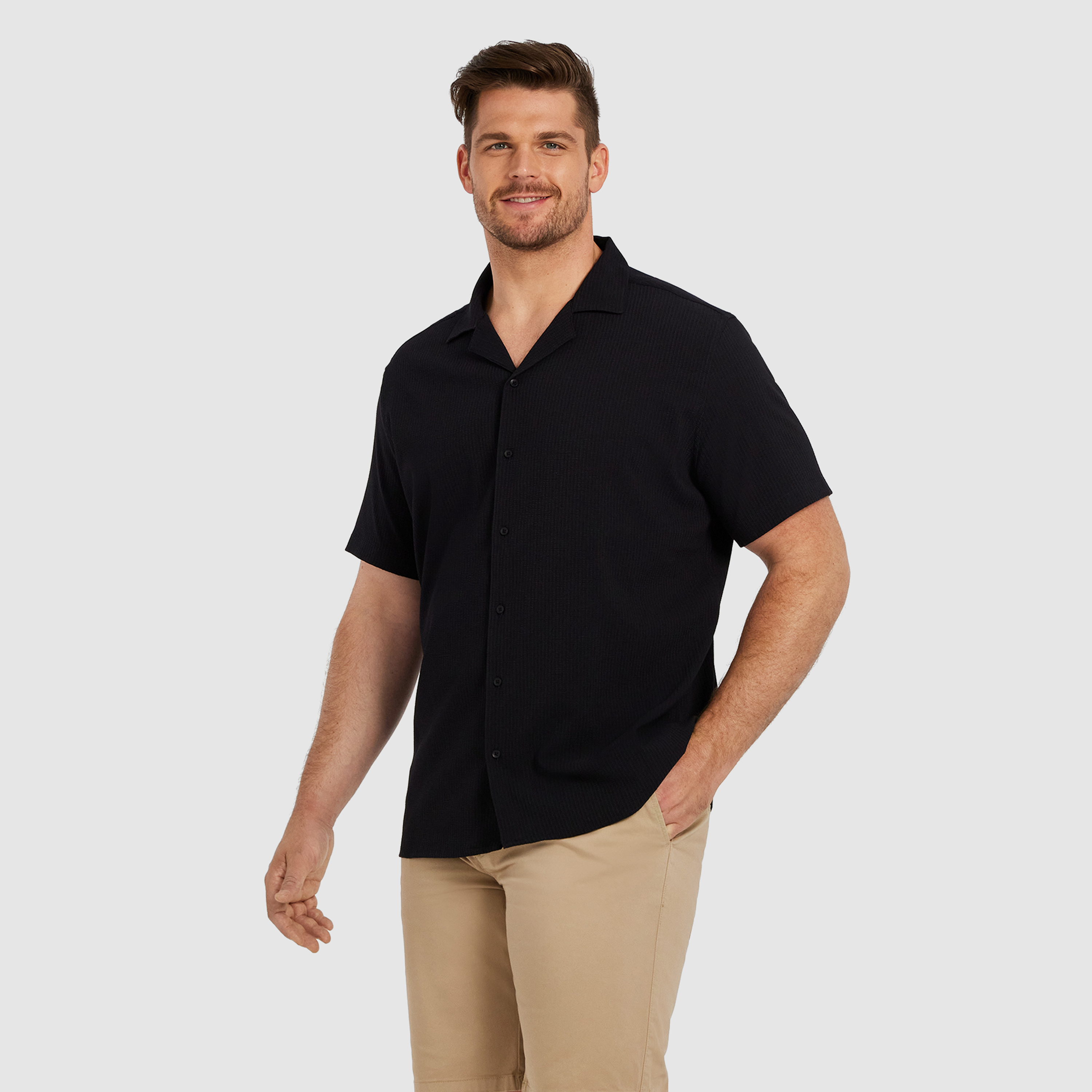Euston Stretch Short Sleeve Shirt