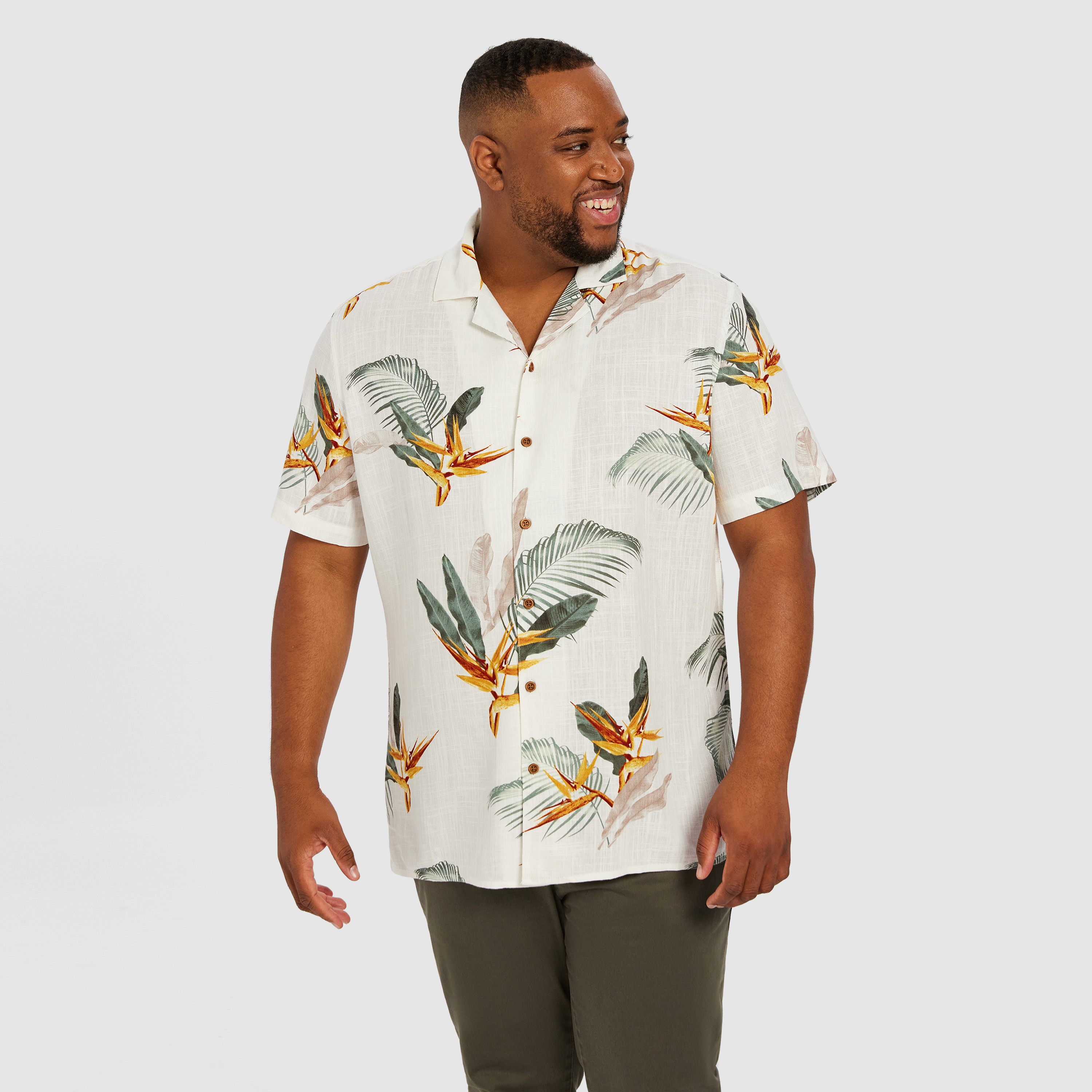 Cobar Foliage Print Shirt