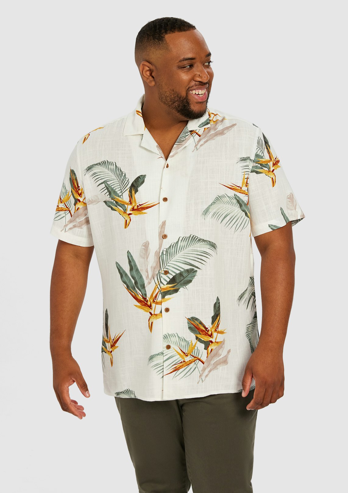 Cobar Foliage Print Shirt