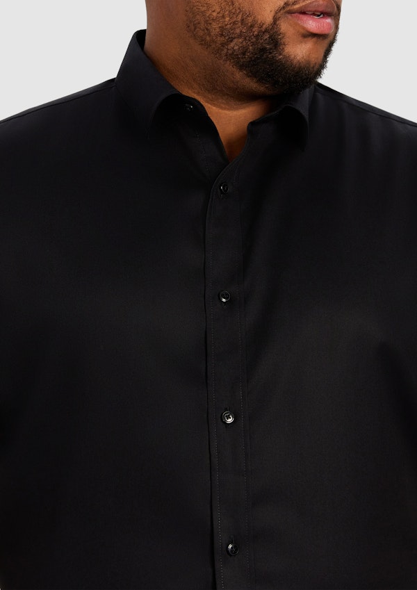 Black London Short Sleeve Shirt