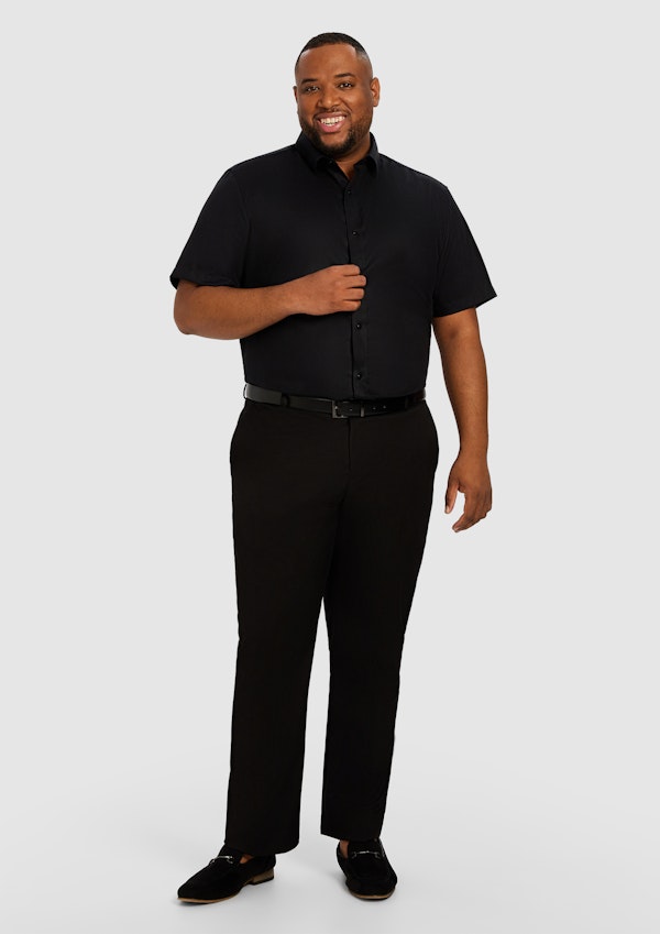 Black London Short Sleeve Shirt