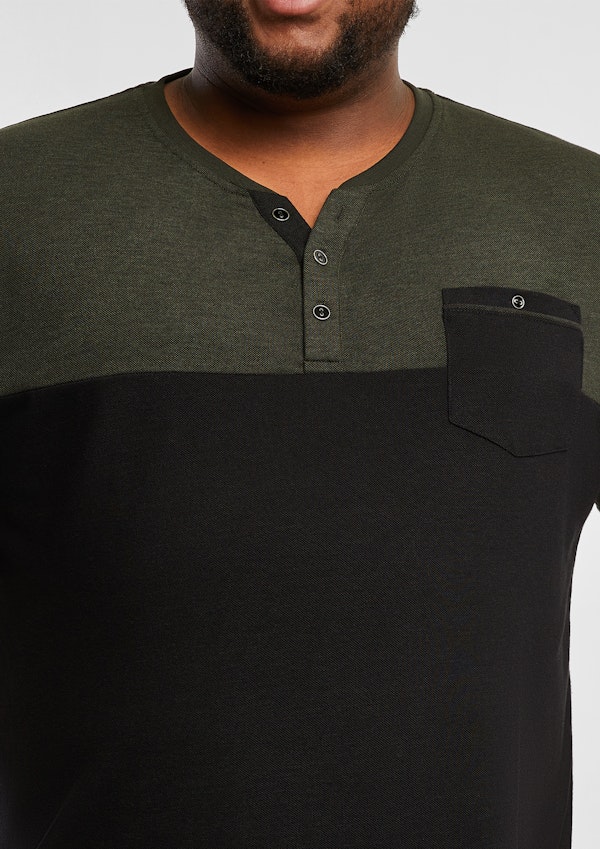 Alexander Panel Henley T Shirt