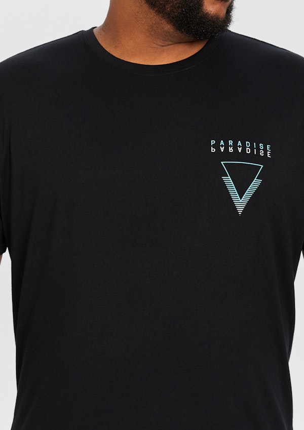 Black Silas Graphic Tee