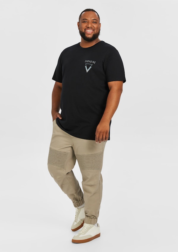 Black Silas Graphic Tee