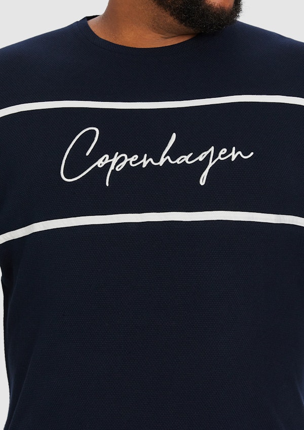Navy Soren Graphic Tee
