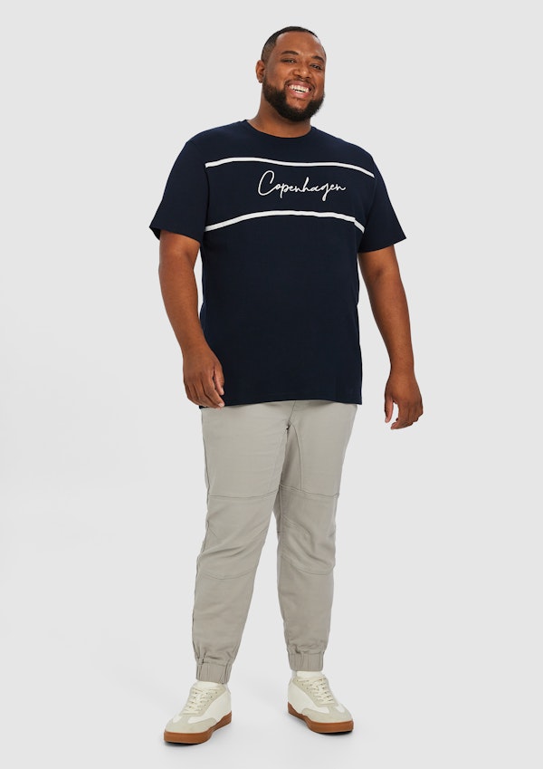 Navy Soren Graphic Tee
