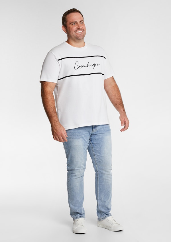 White Soren Graphic Tee