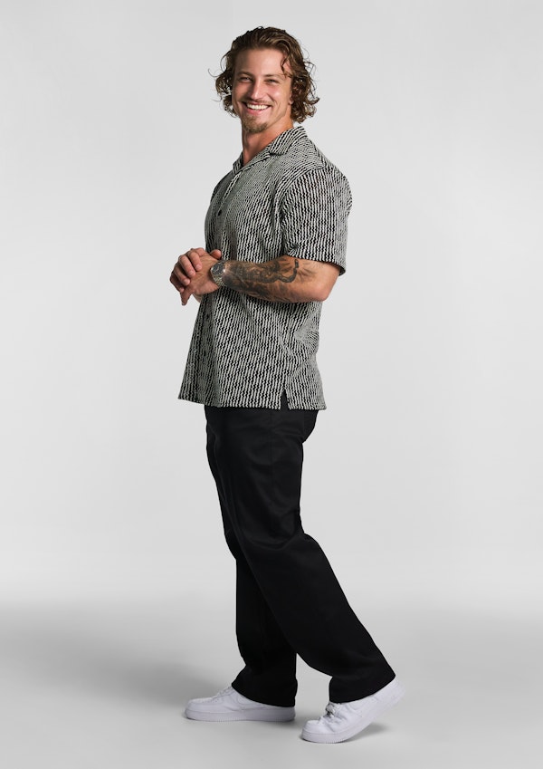 Black Hawke Straight Stretch Pant