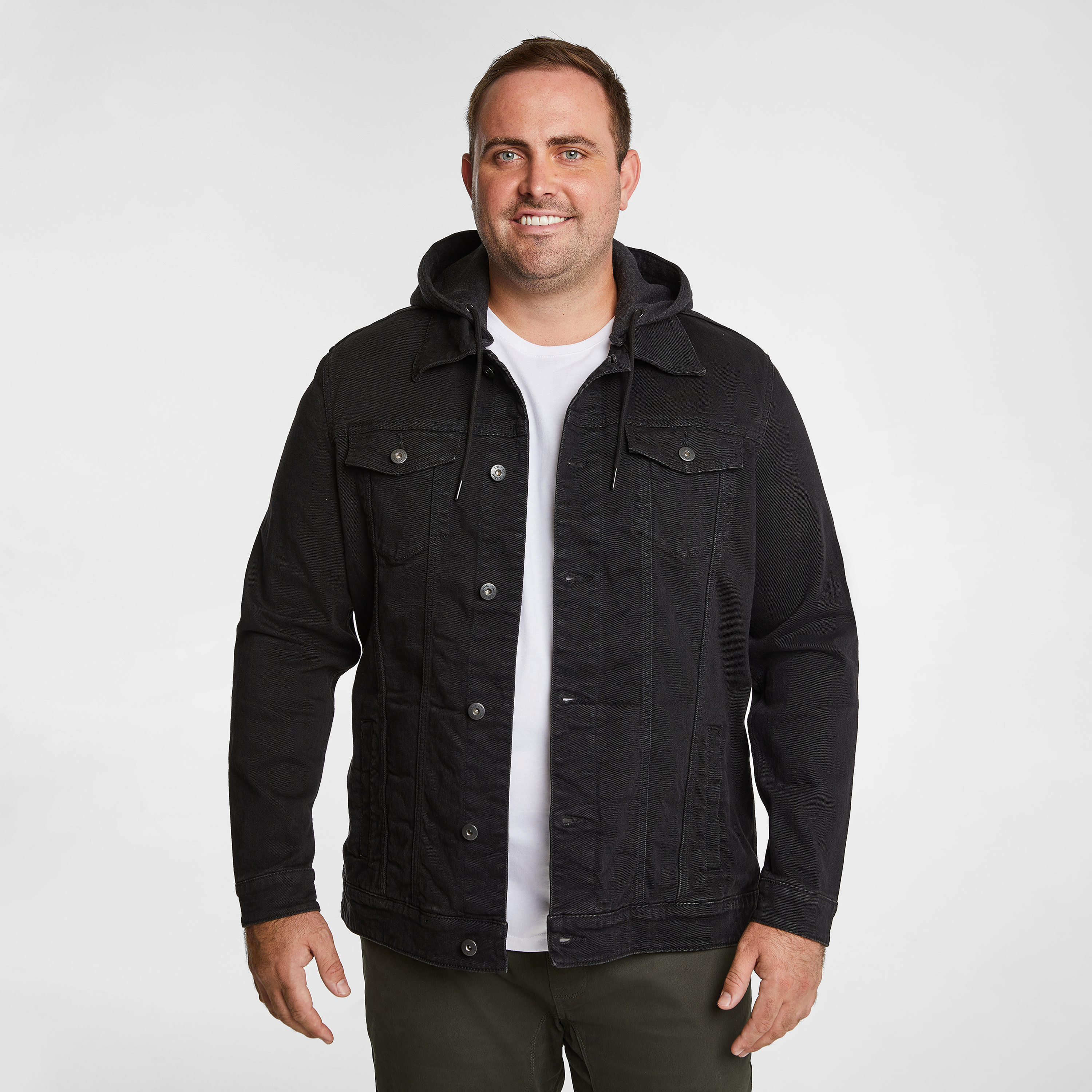 安00s julius ninja cowl neck denim jacket 00s julius ninja cowl