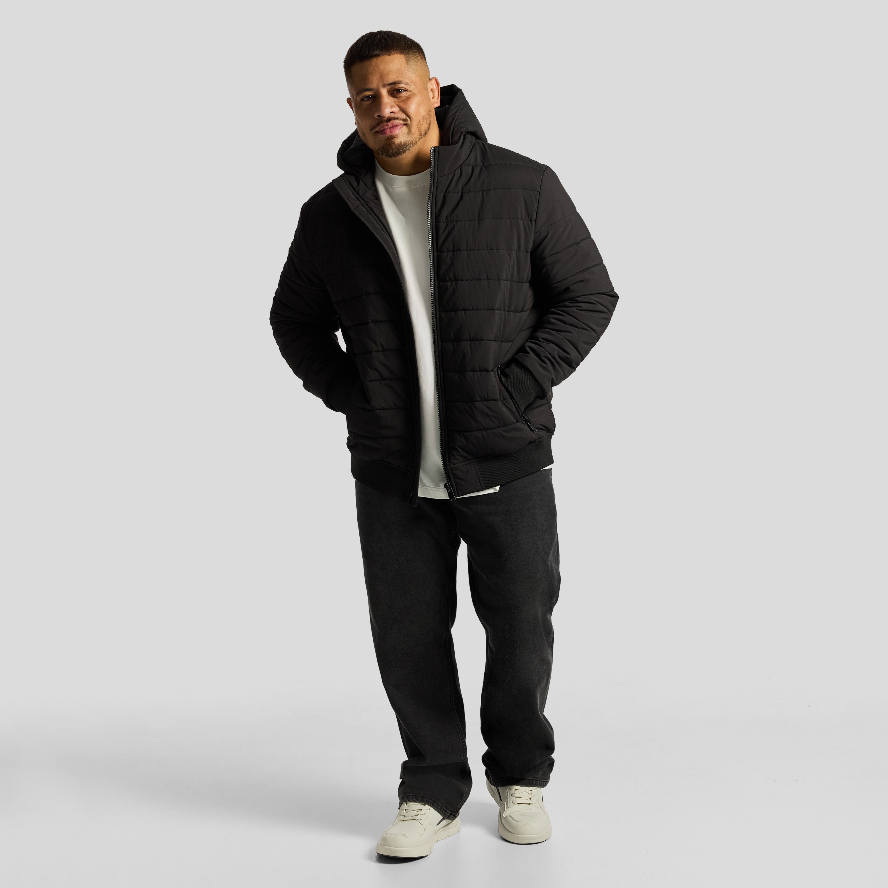 Black Mac Puffer Jacket