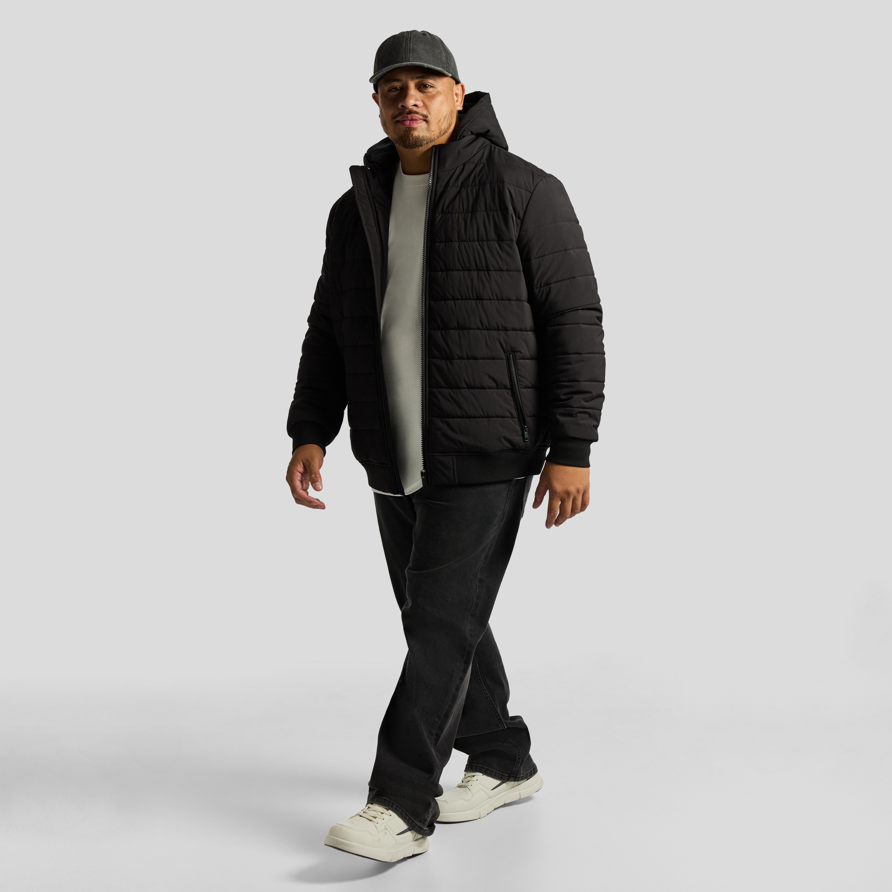 Black Mac Puffer Jacket