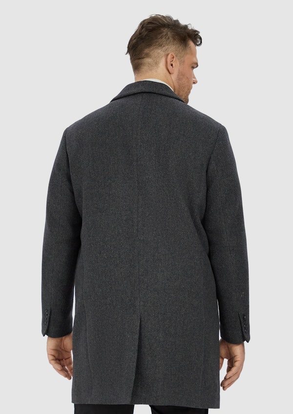 Charcoal Broughton Coat