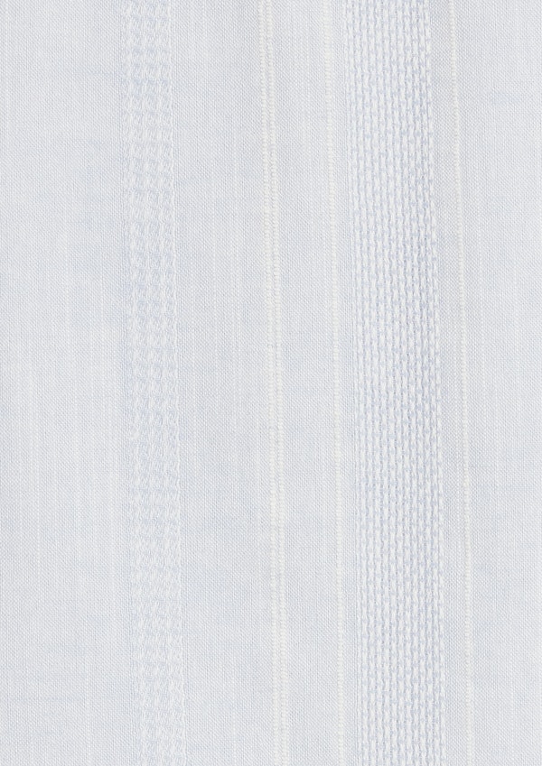 Light Blue Rufus Textured Casual Shirt