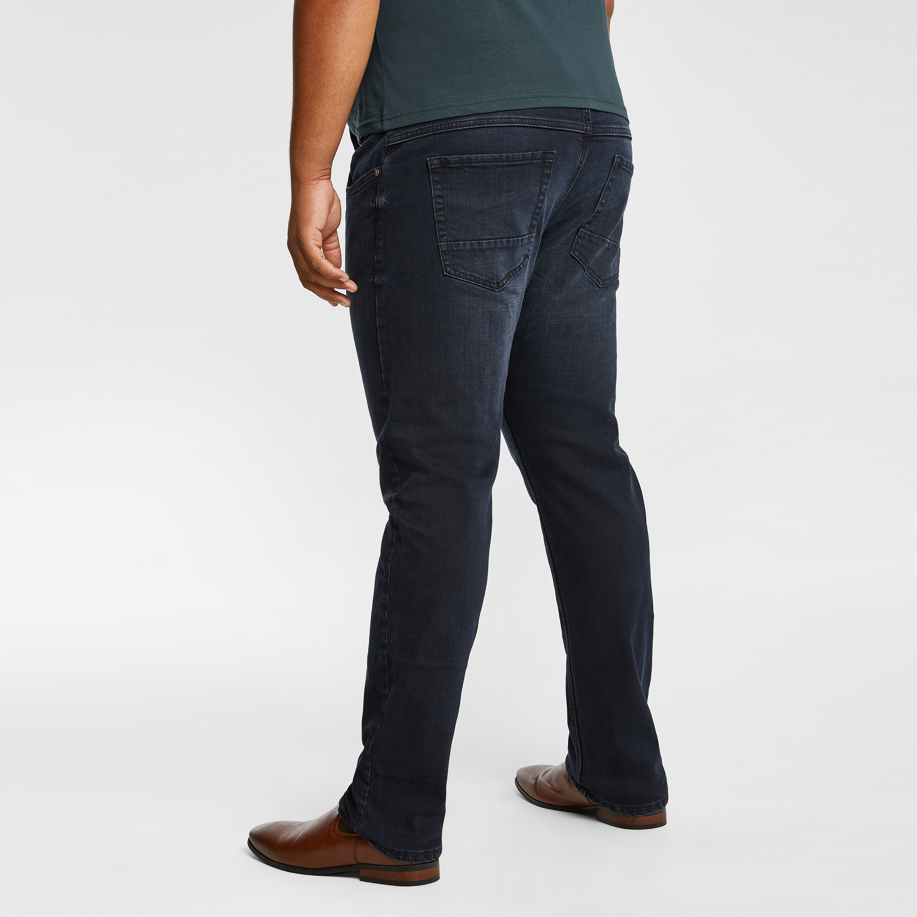 Dark Denim Avi Straight Leg Jeans