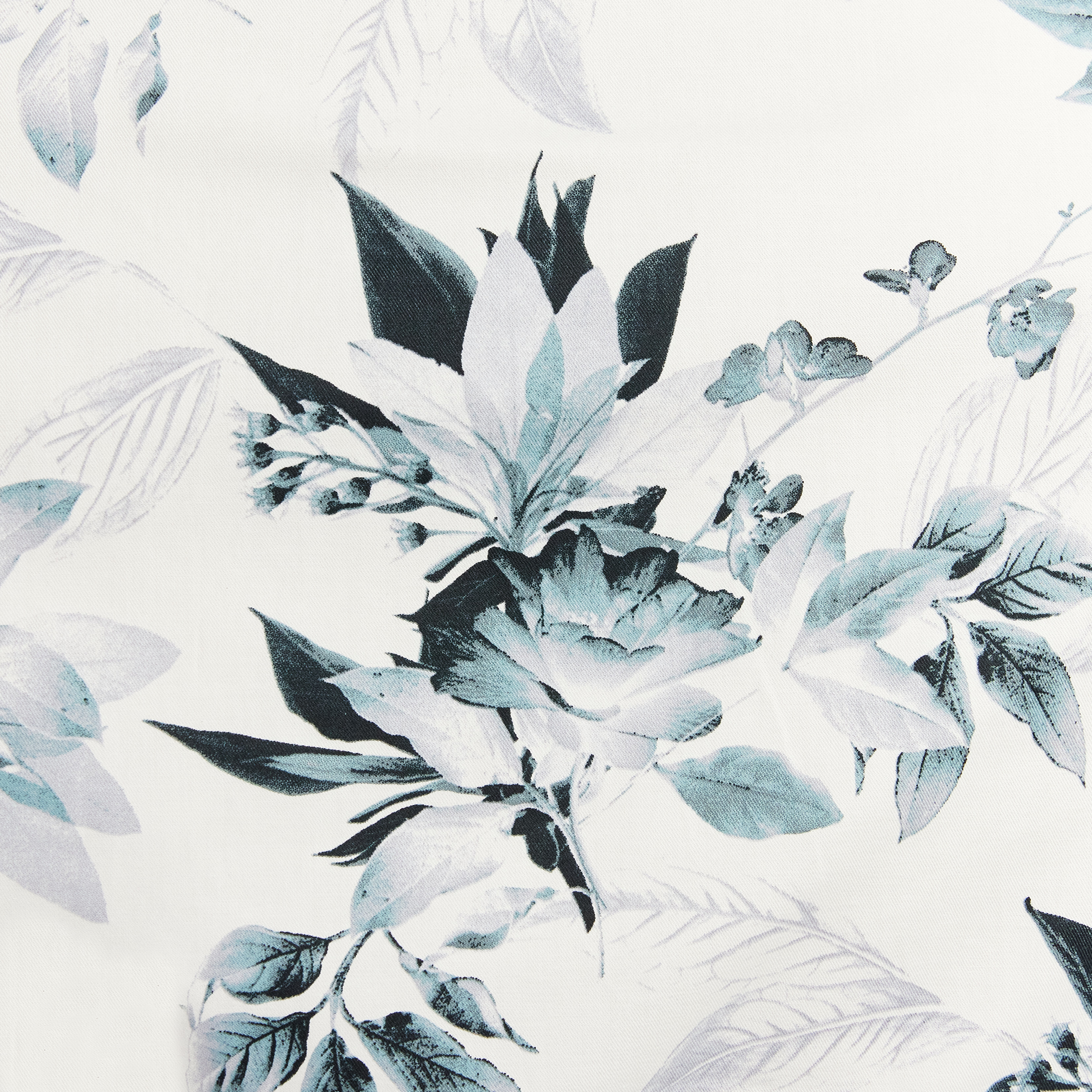 White Scott Floral Classic Shirt