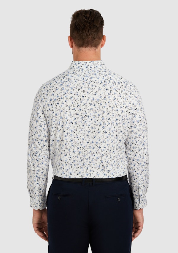 White Gypsy Classic Print Shirt